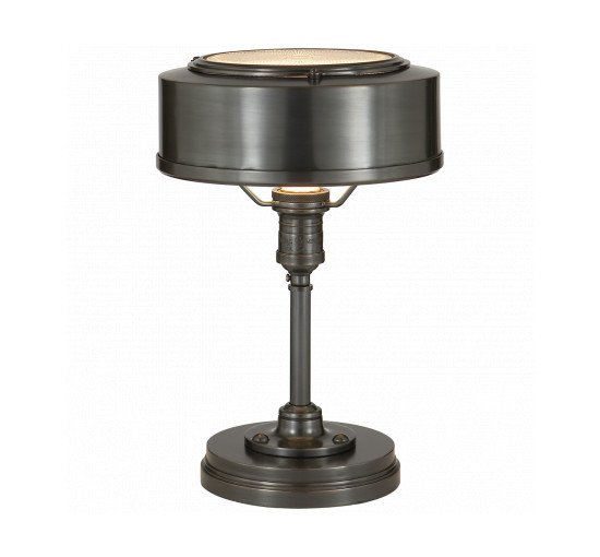 Bronze - Henley bordslampa antik mässing