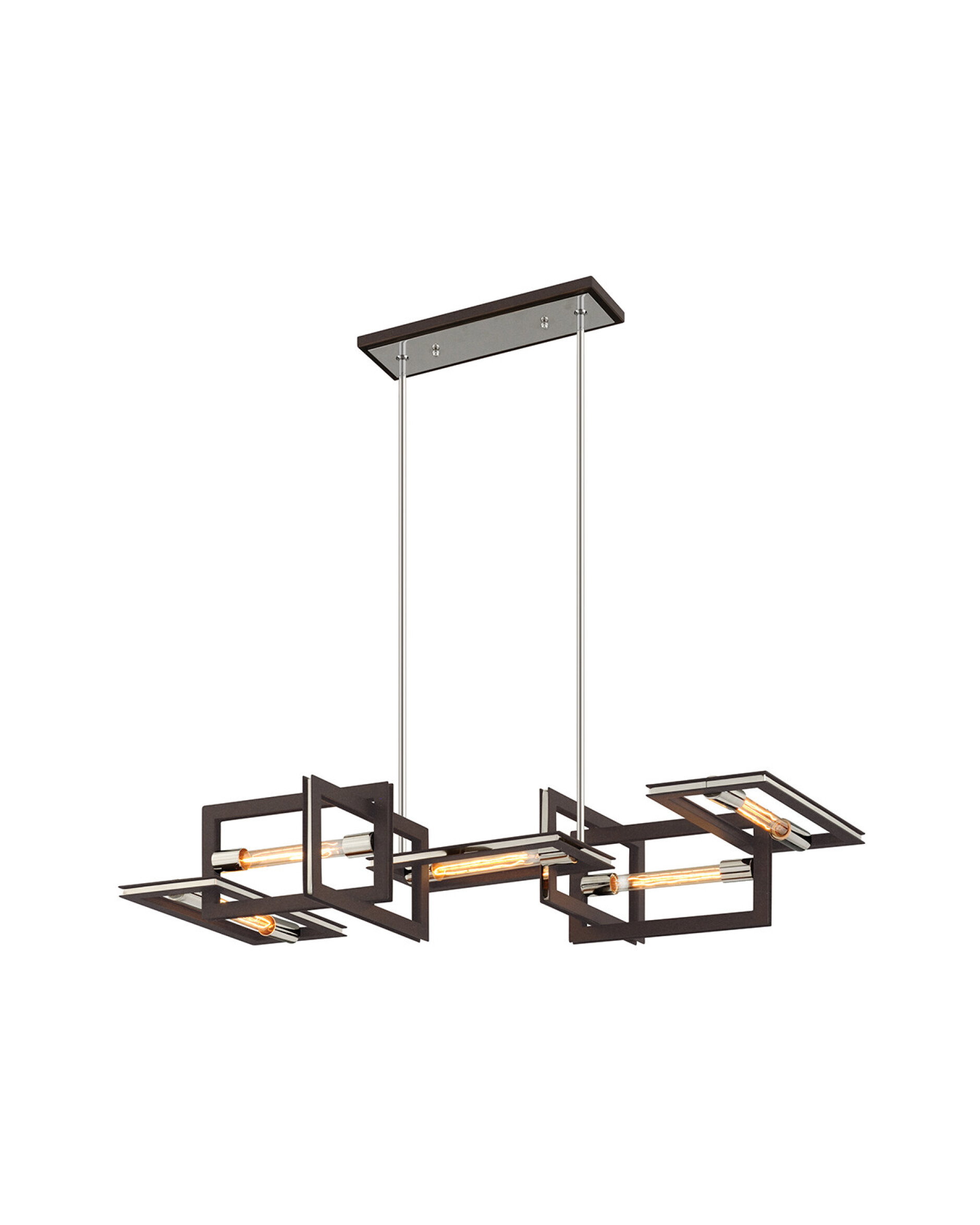 Enigma taklampe bronse
