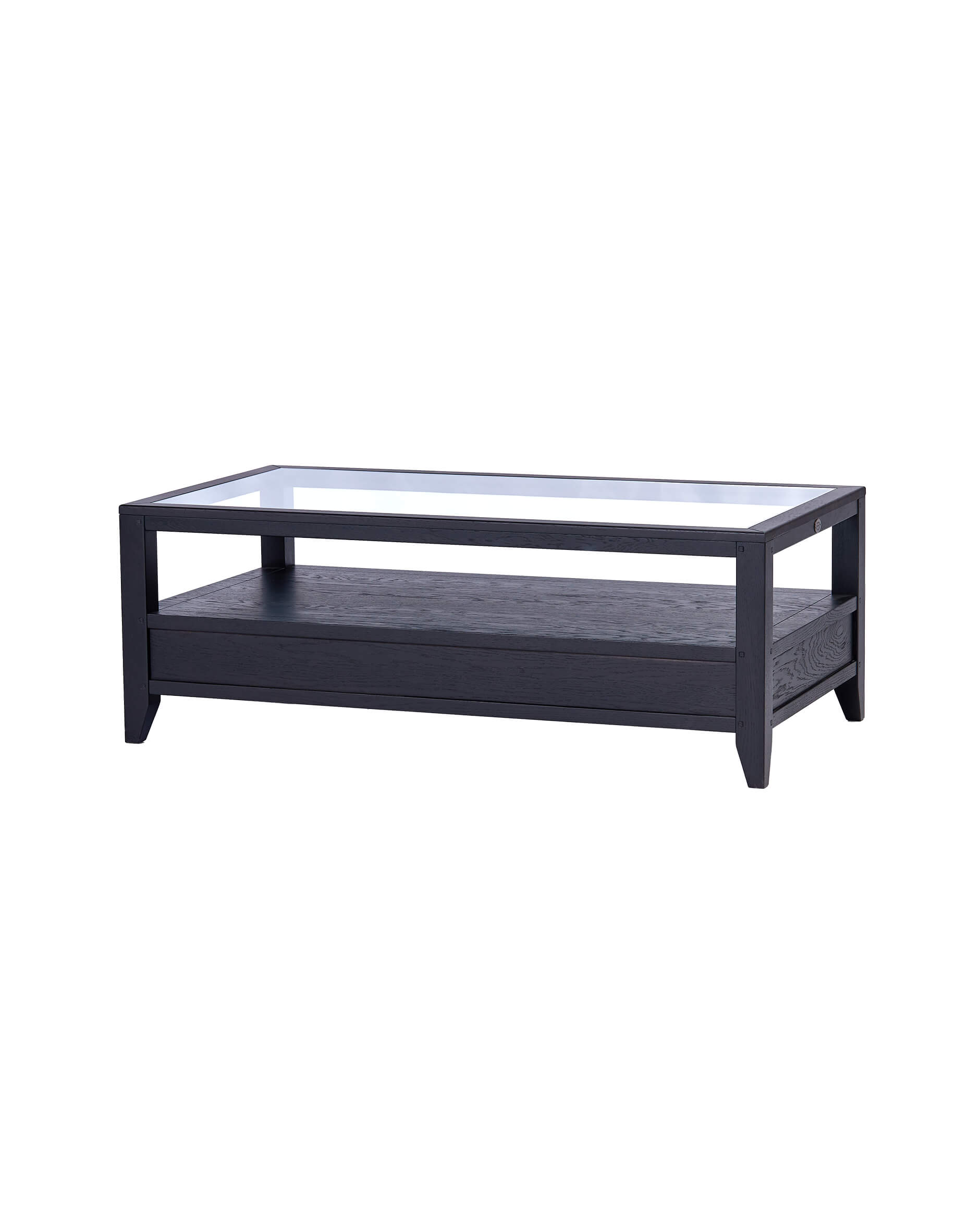 Martino soffbord glasskiva iconic black