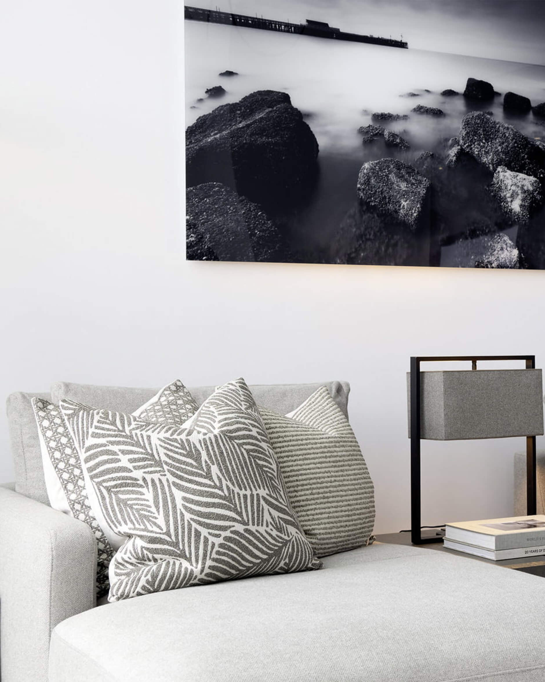 Nomad cane kuddfodral linne