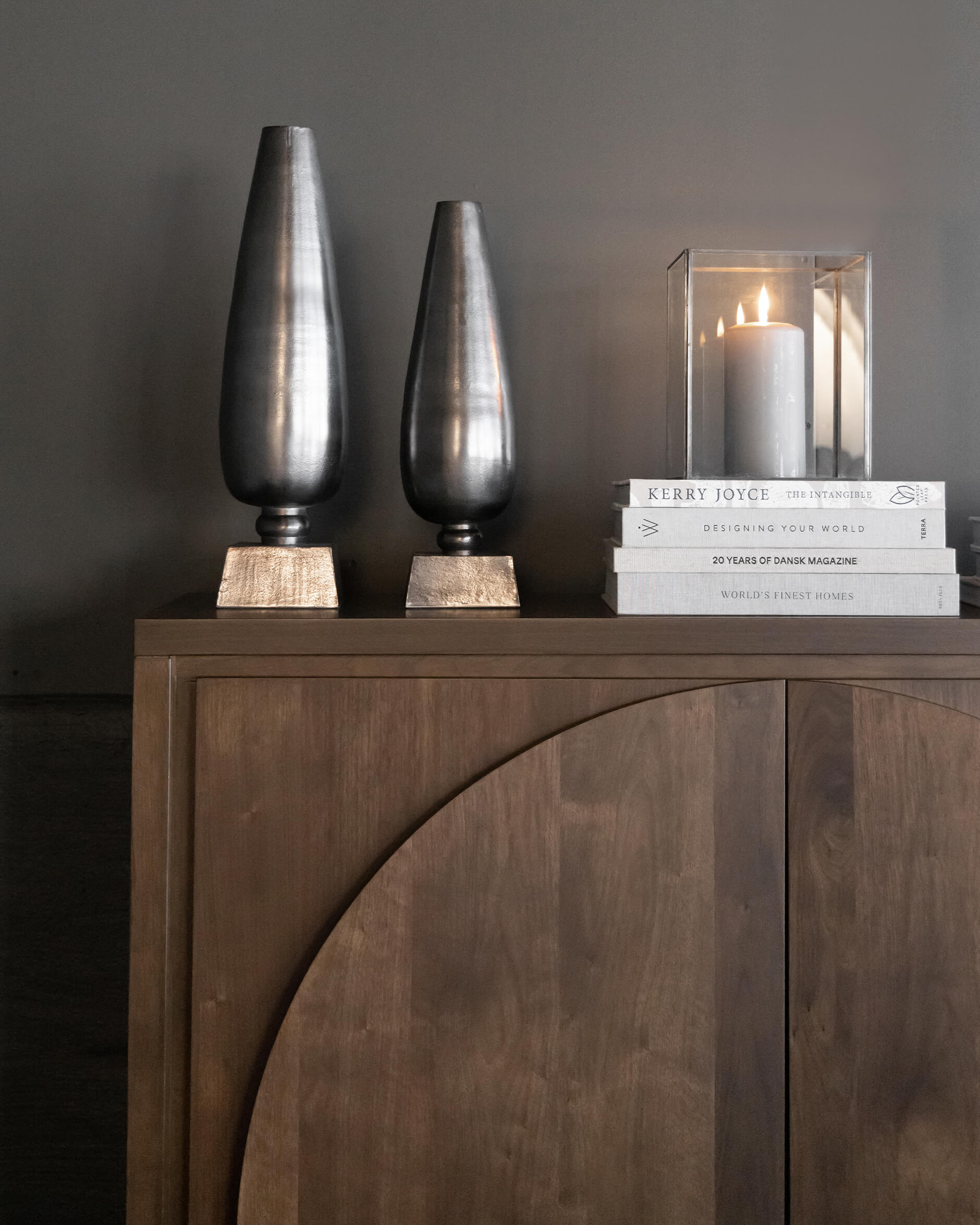 Landon skåp valnöt