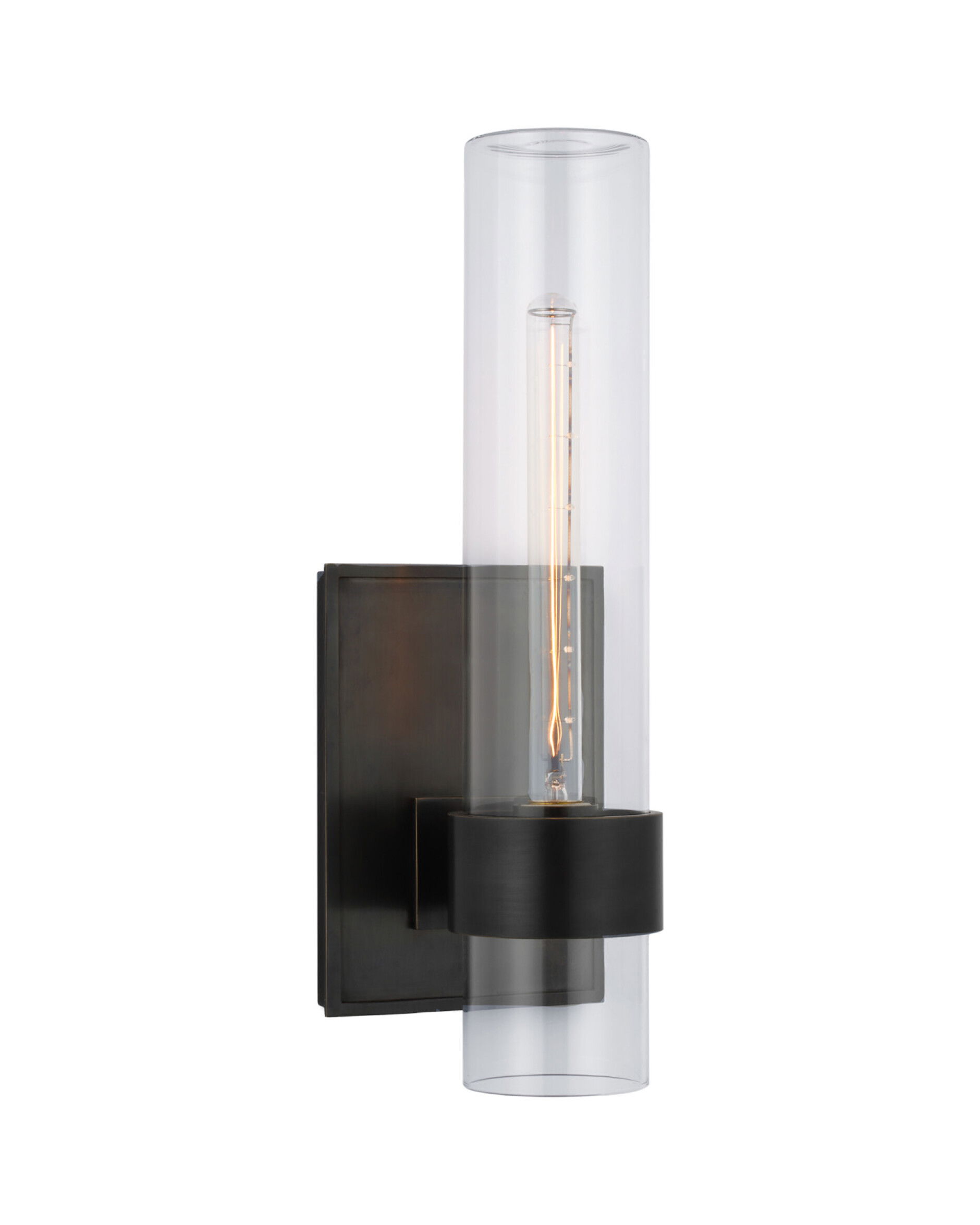 Presidio 18" fasadbelysning brons