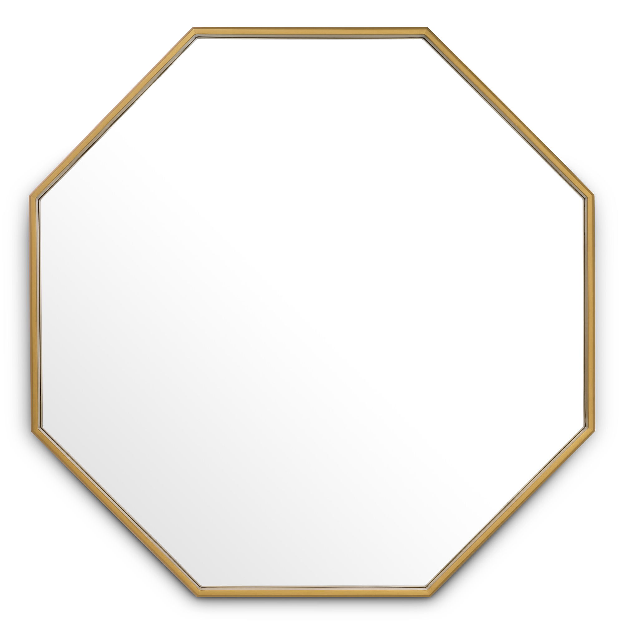 Tavolino peili brushed brass