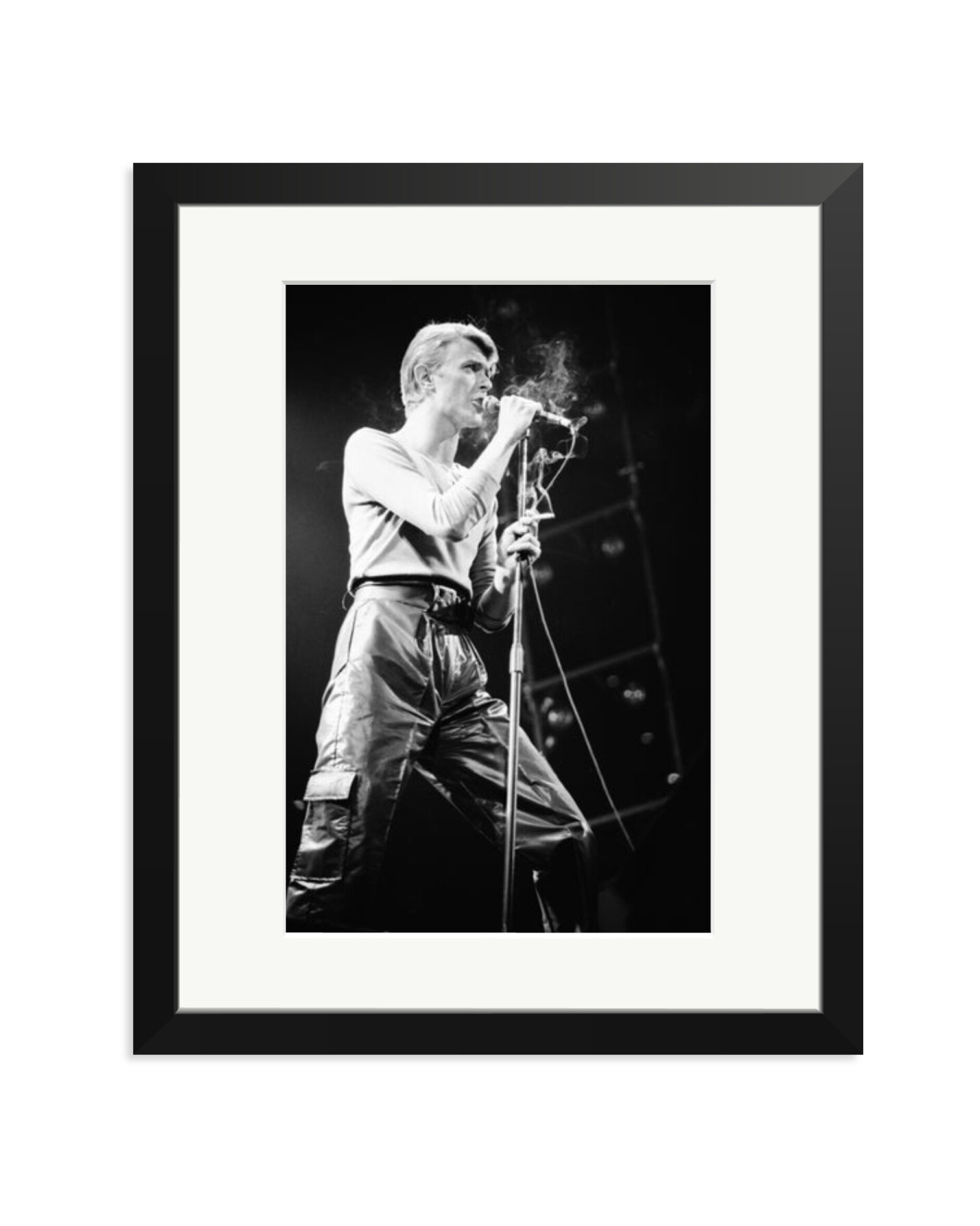 Smoking Bowie, 1978 Black / Medium