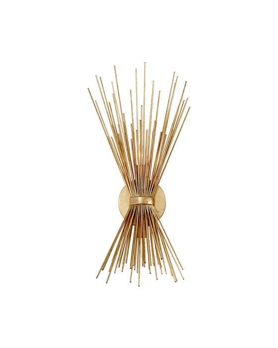 Strada vägglampa guld S