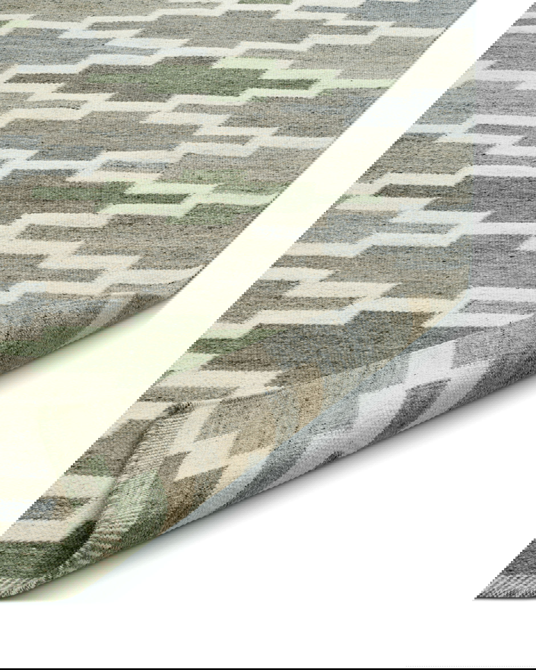 Korsnäs Blue-Green Rug