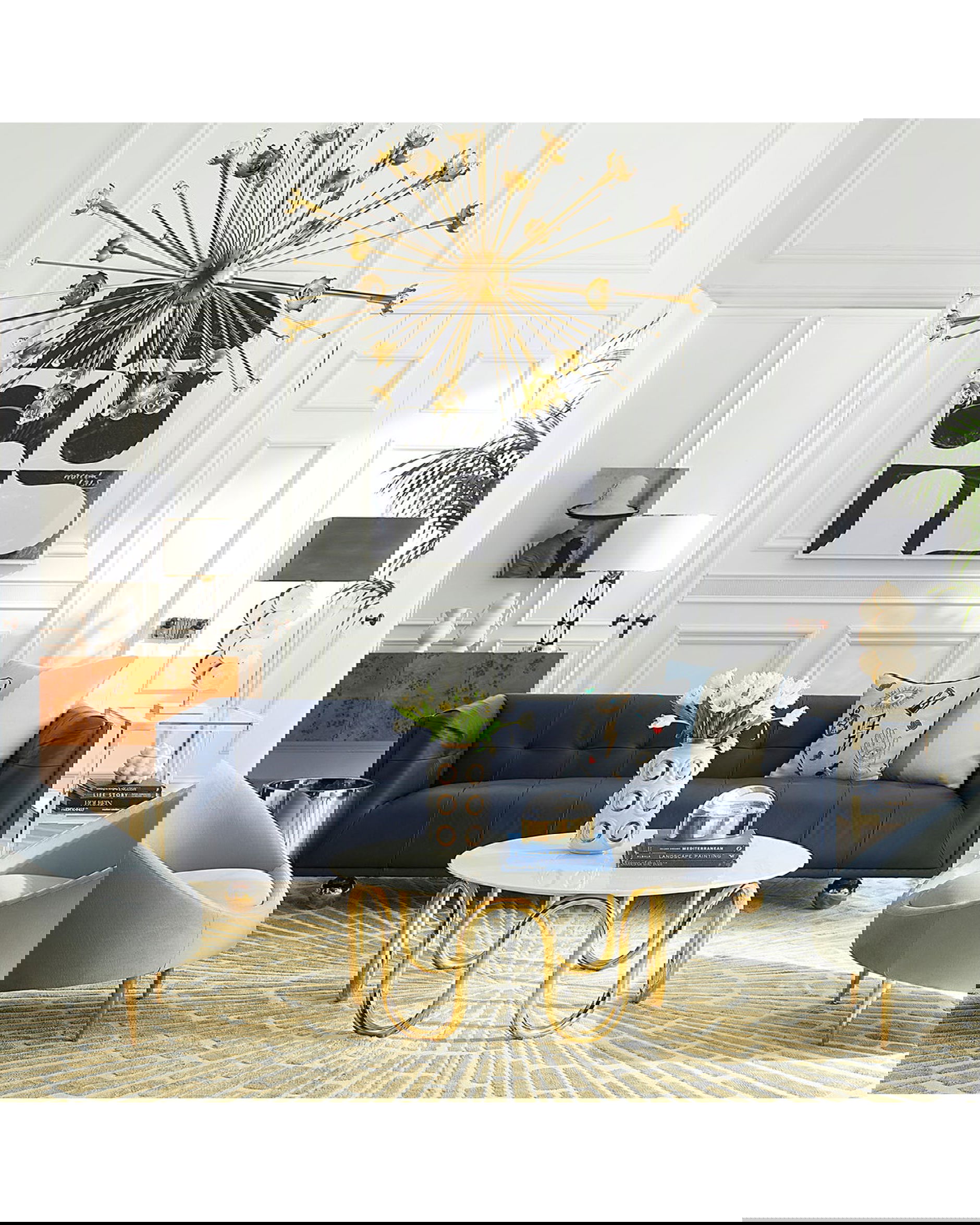 Scalinatella soffbord mässing