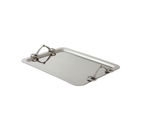 Buccaneer tray nickel finish