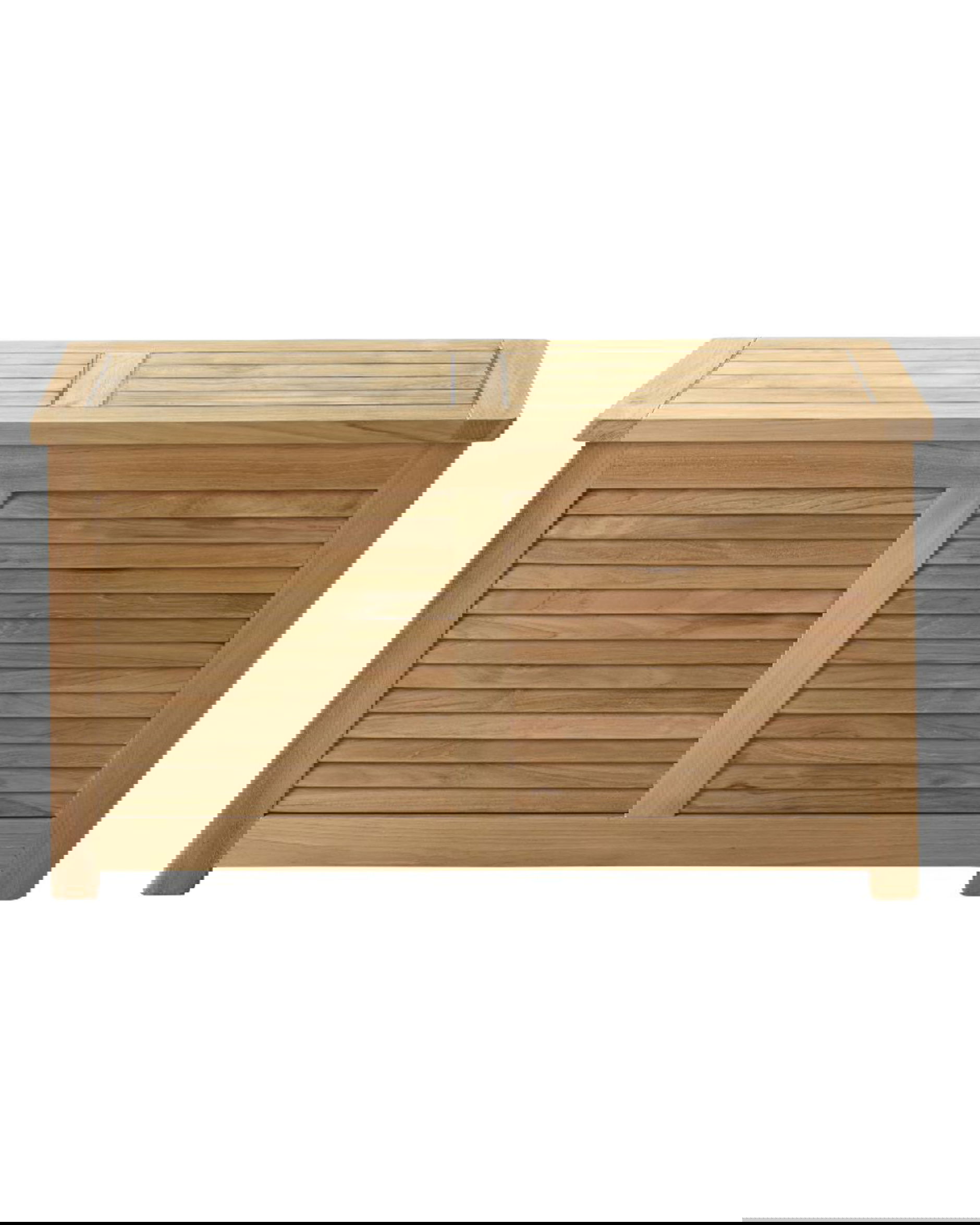 Classic förvaringsbänk teak 90cm