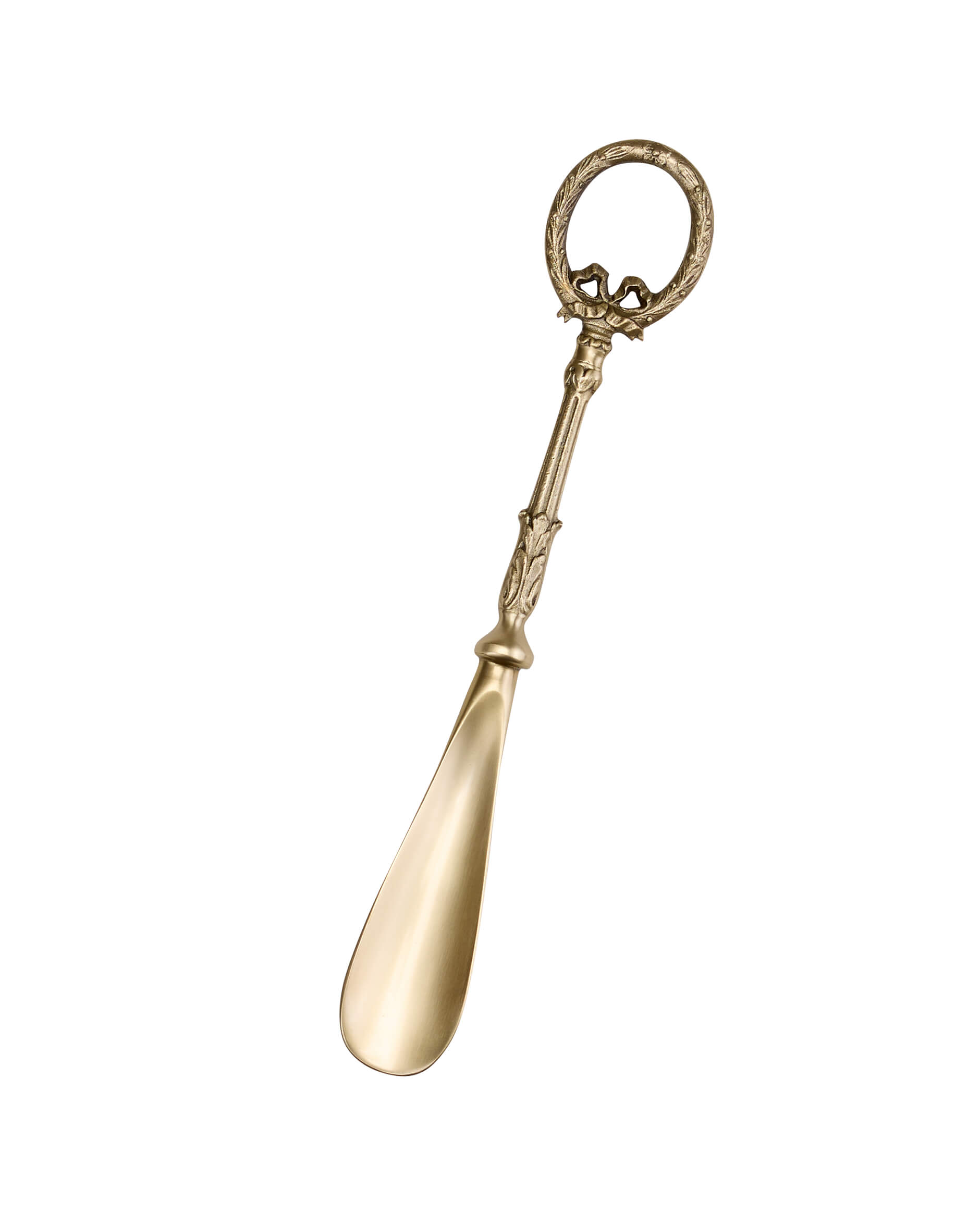 Brigette skohorn mässing