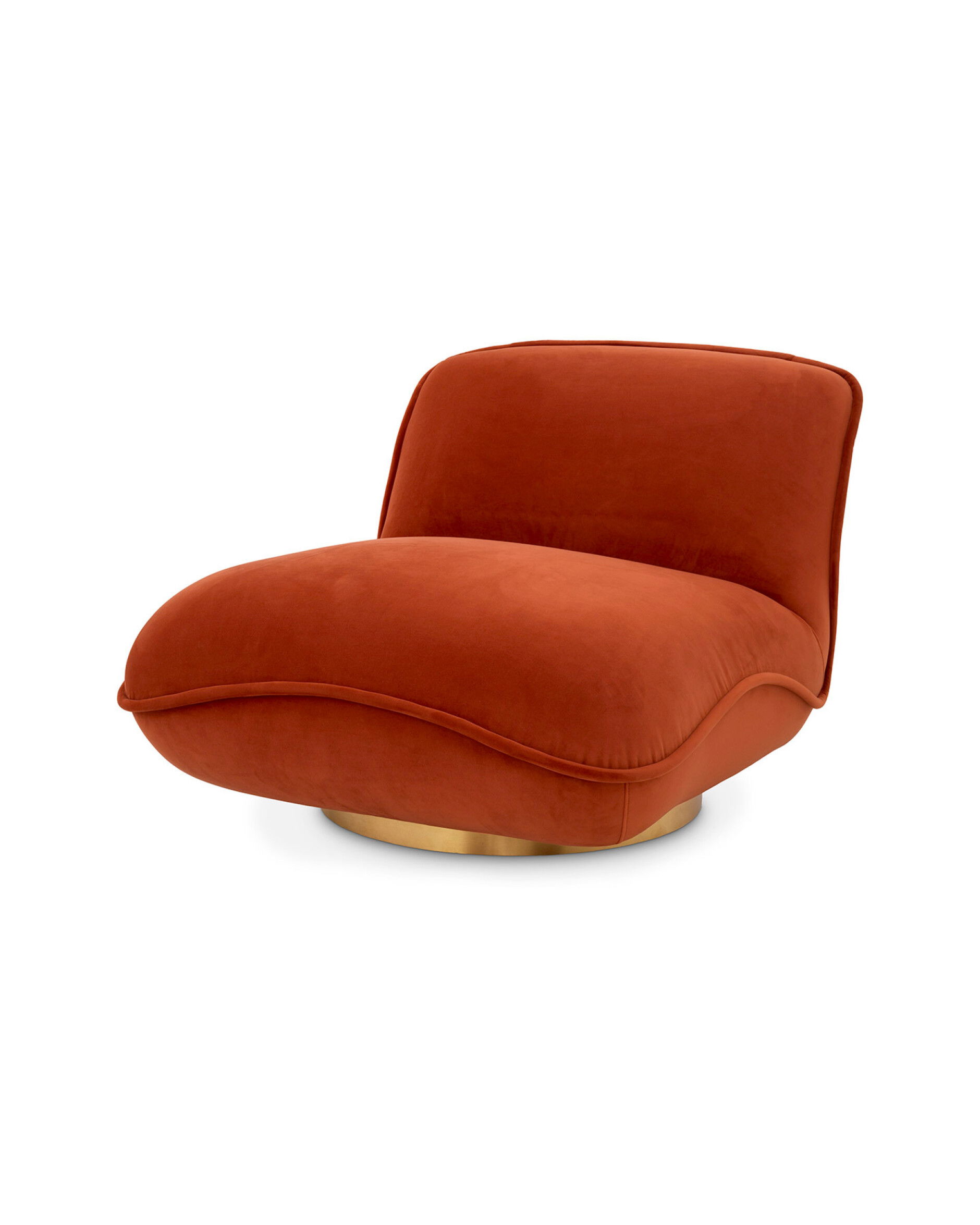 Relax fåtölj savona orange velvet