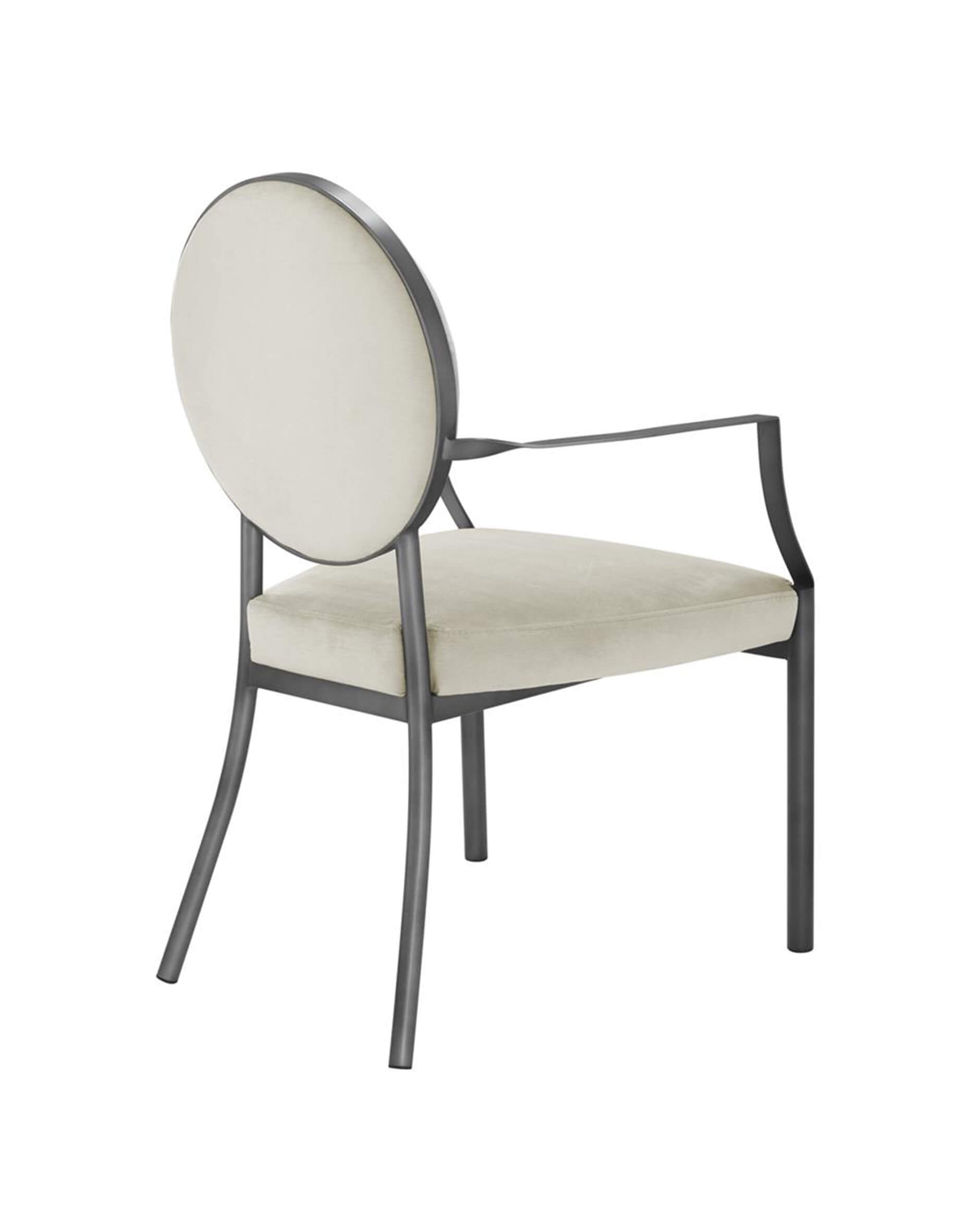 Matstol Scribe gunmetal pebble grå OUTLET