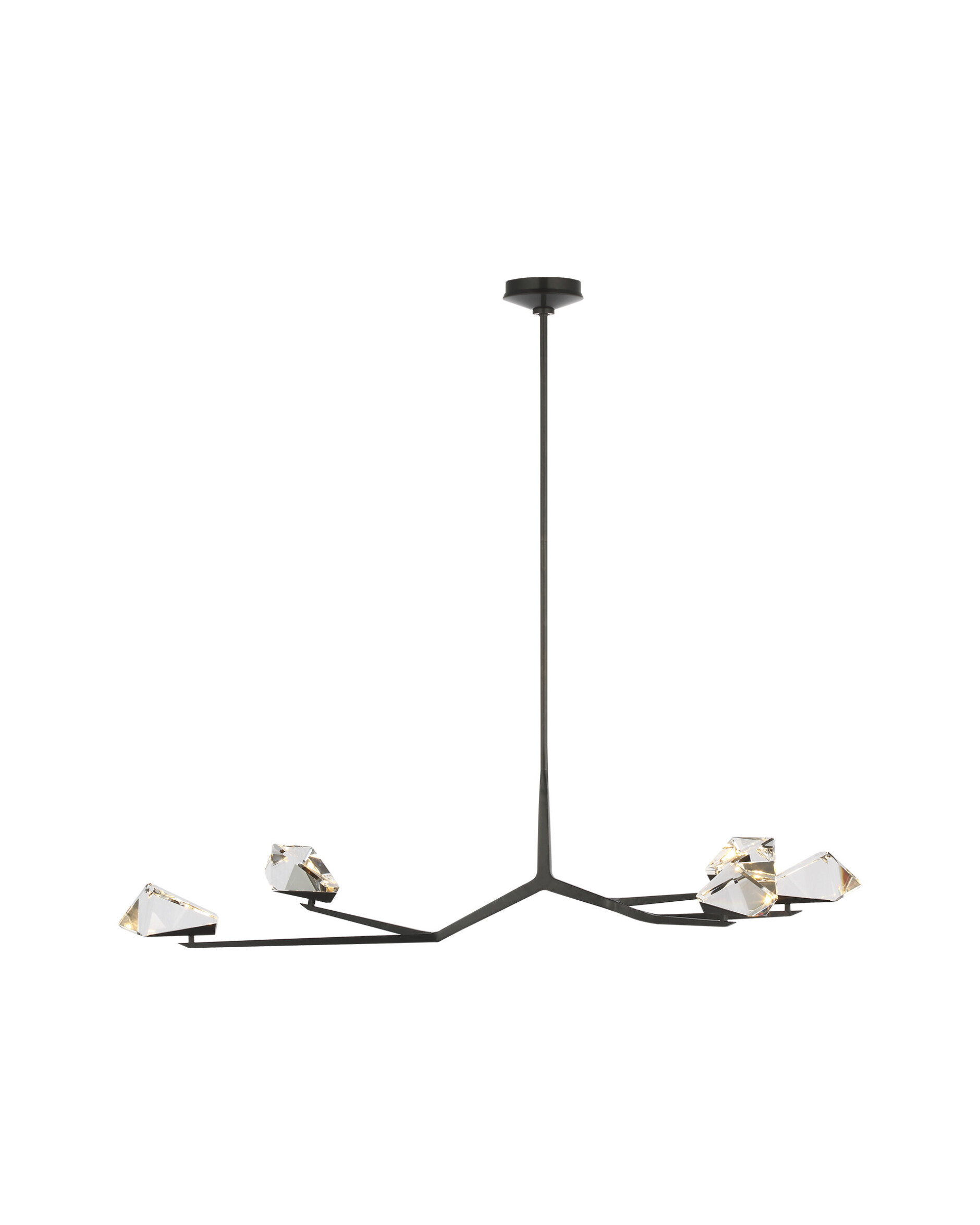 Carraig 53" 5 Light Chandelier Bronze