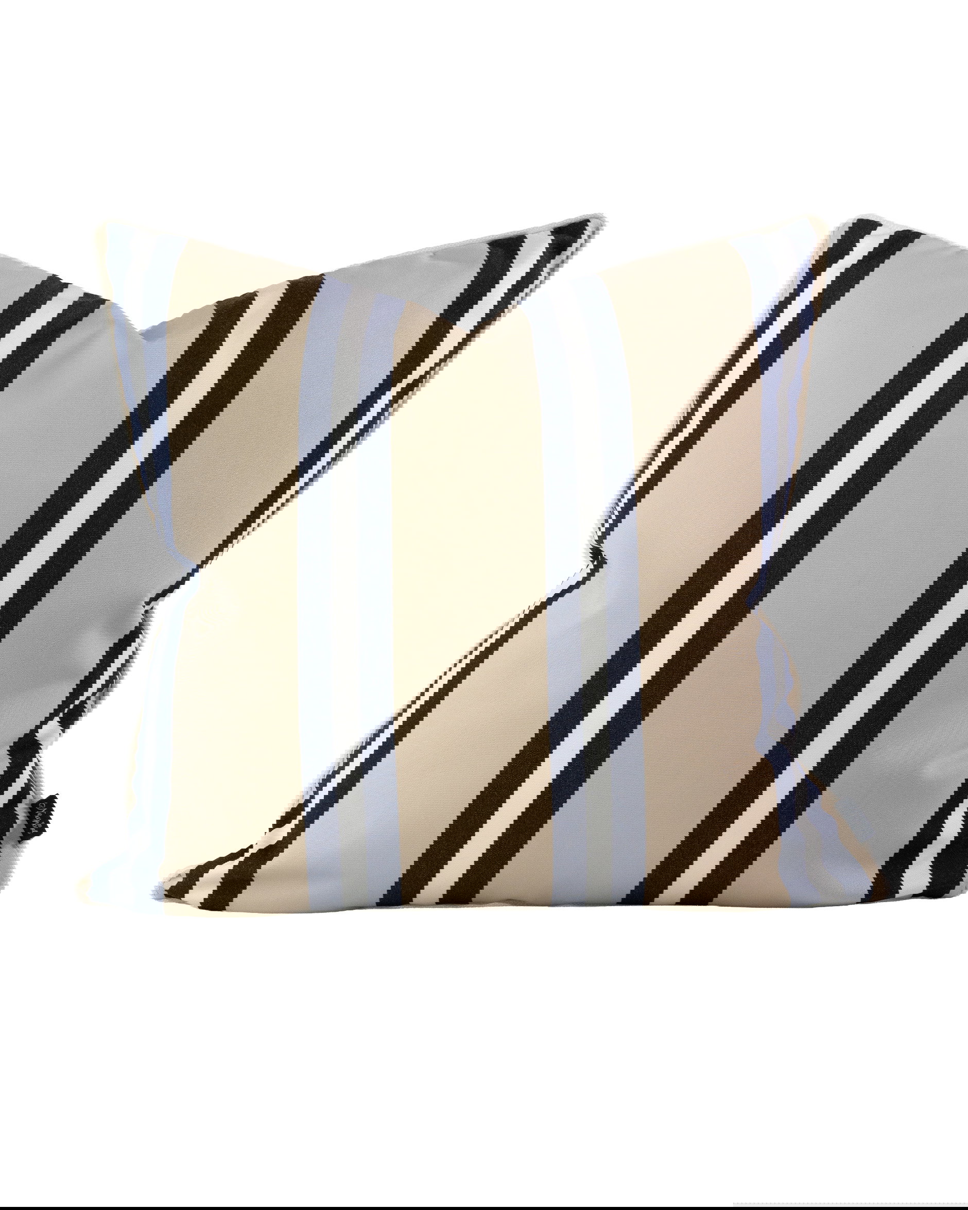 Cricket Stripe kuddfodral beige/blå