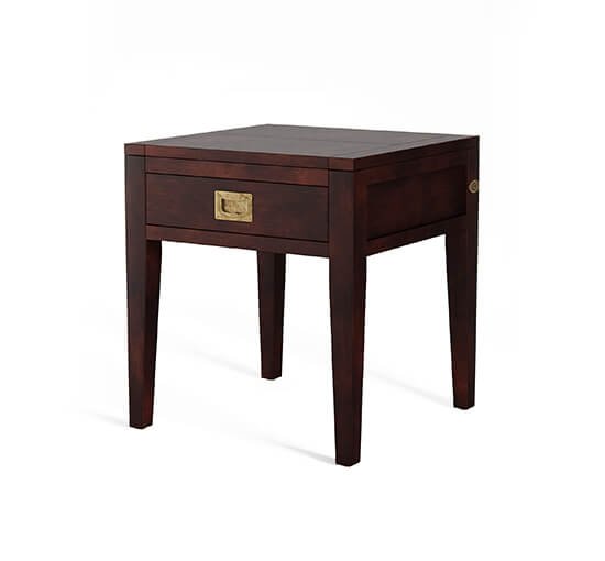 Heritage English - Fairfield Side Table Noble Newport Brown