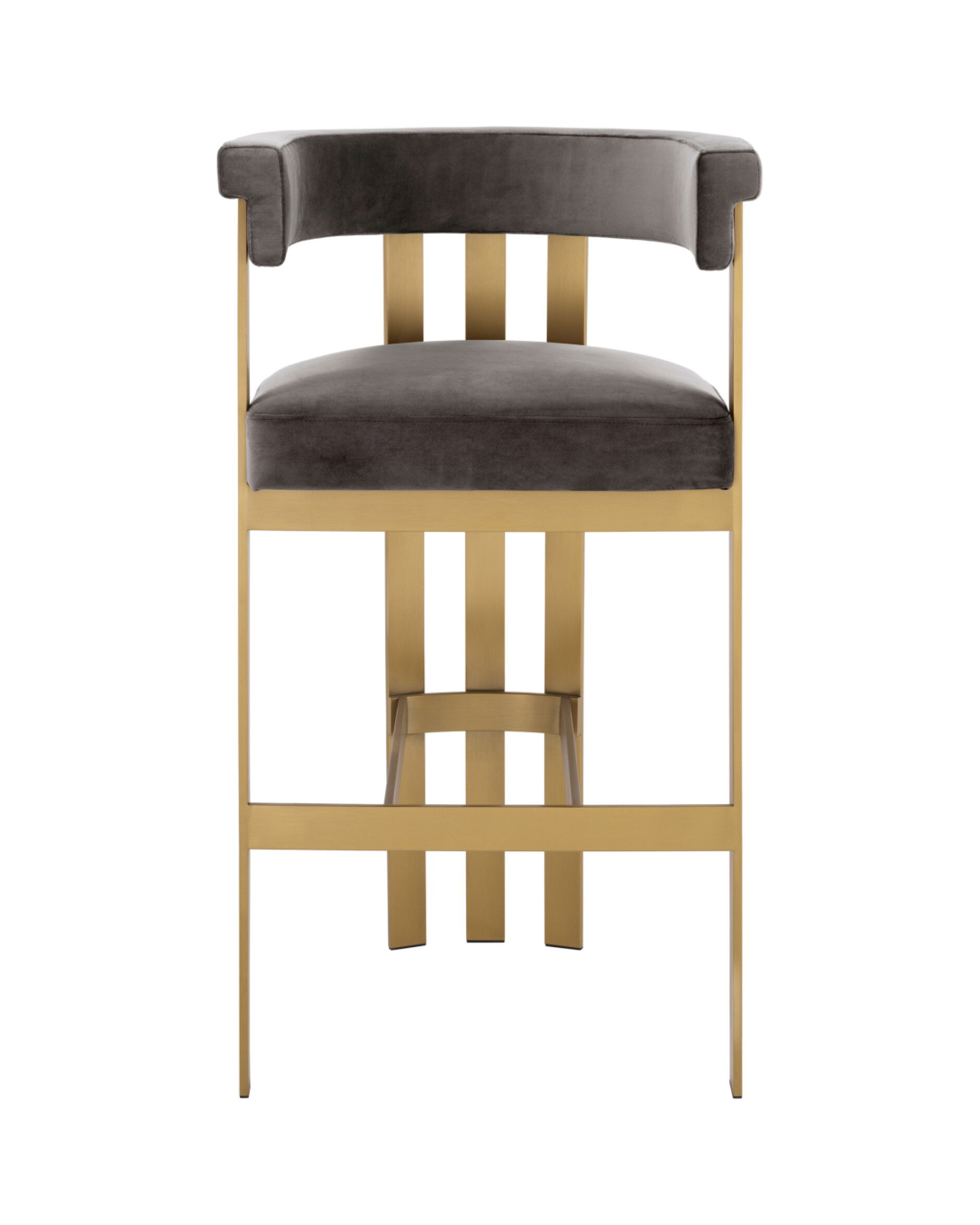 Clubhouse barstol savona grey velvet
