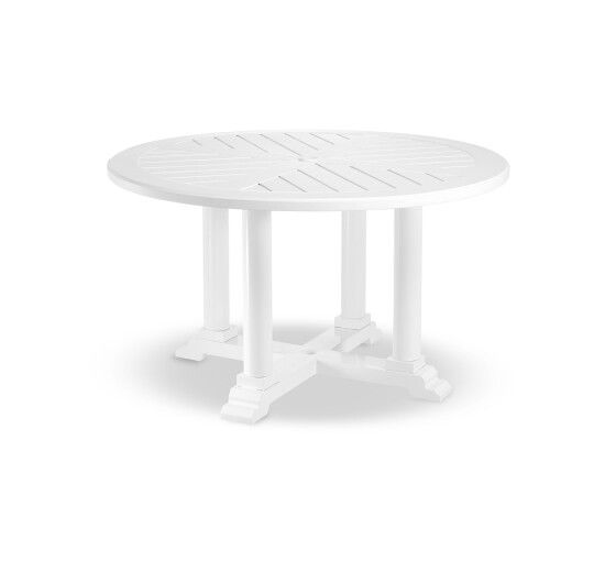 Weiß - Bell Rive Round Dining Table Black