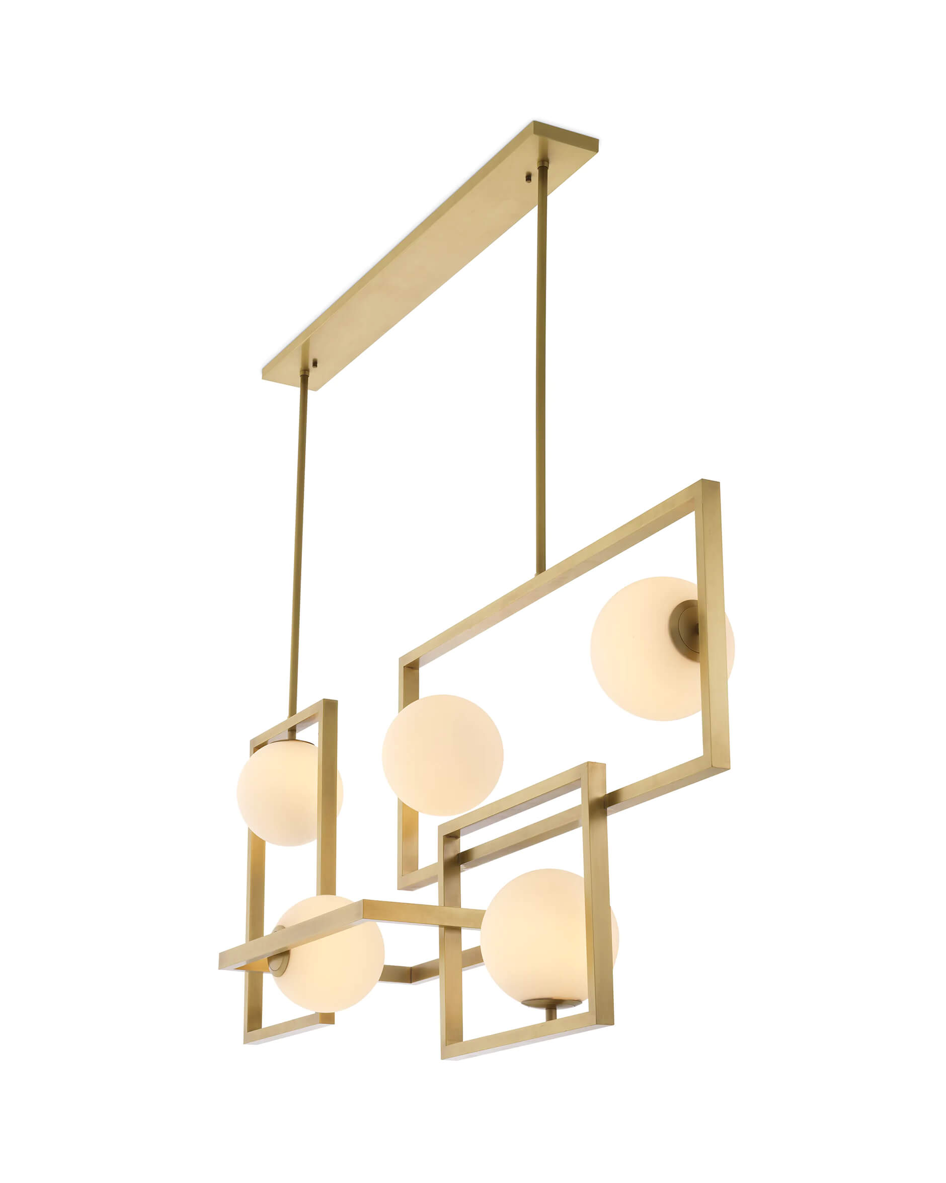 Erasmus taklampa antik mässing OUTLET