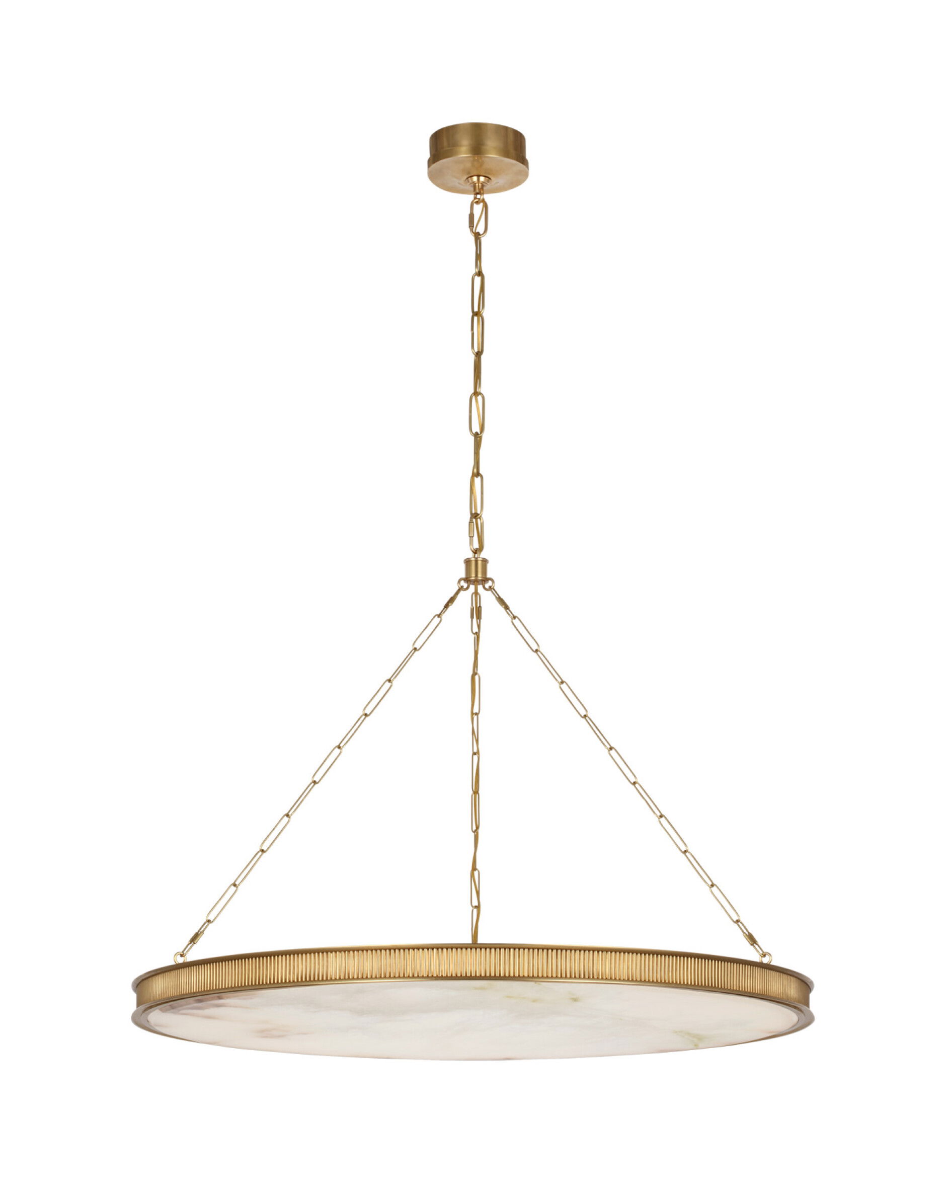 Matthew 40" Chandelier Brass