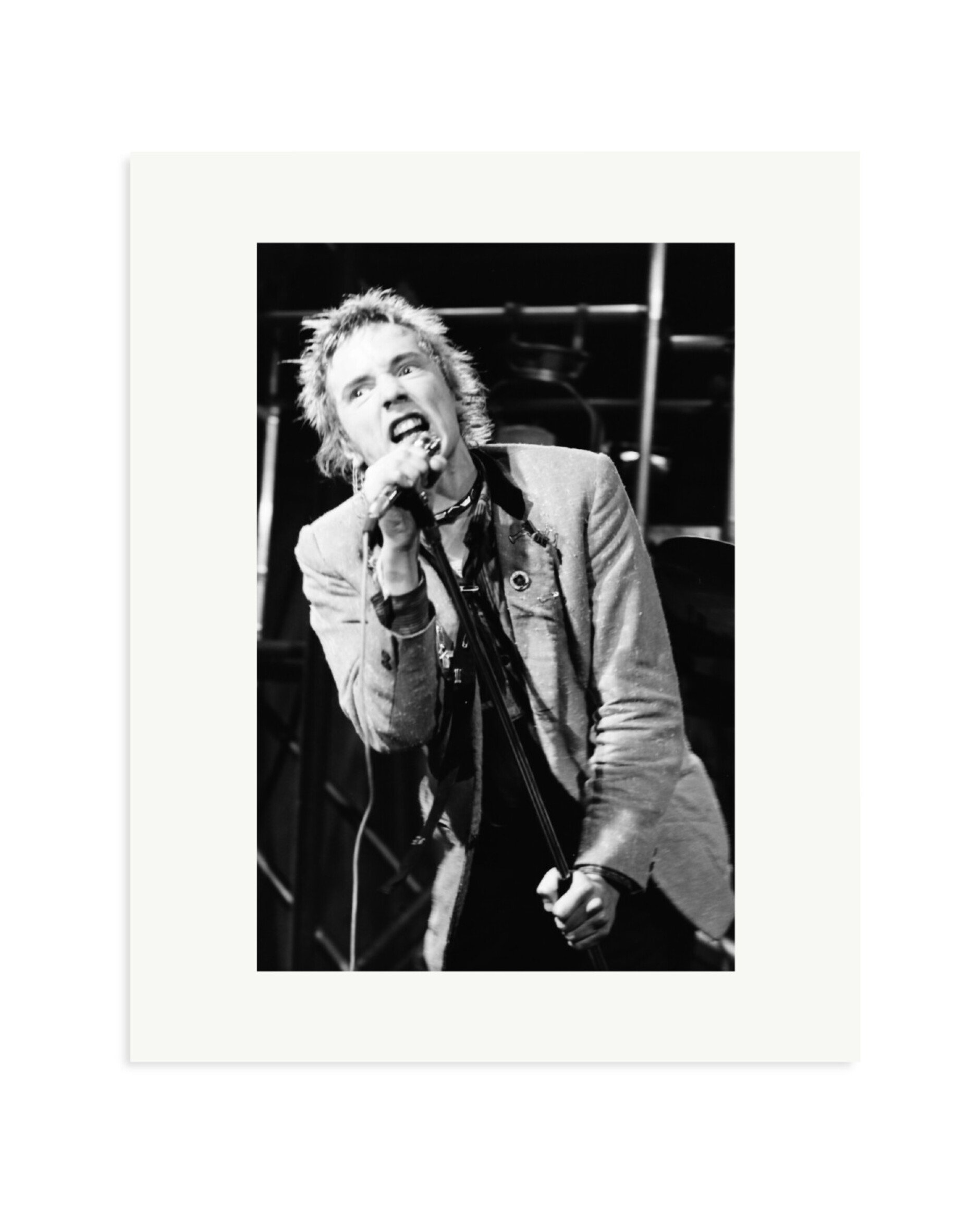 Johnny Rotten, 1977 Print Only / Medium