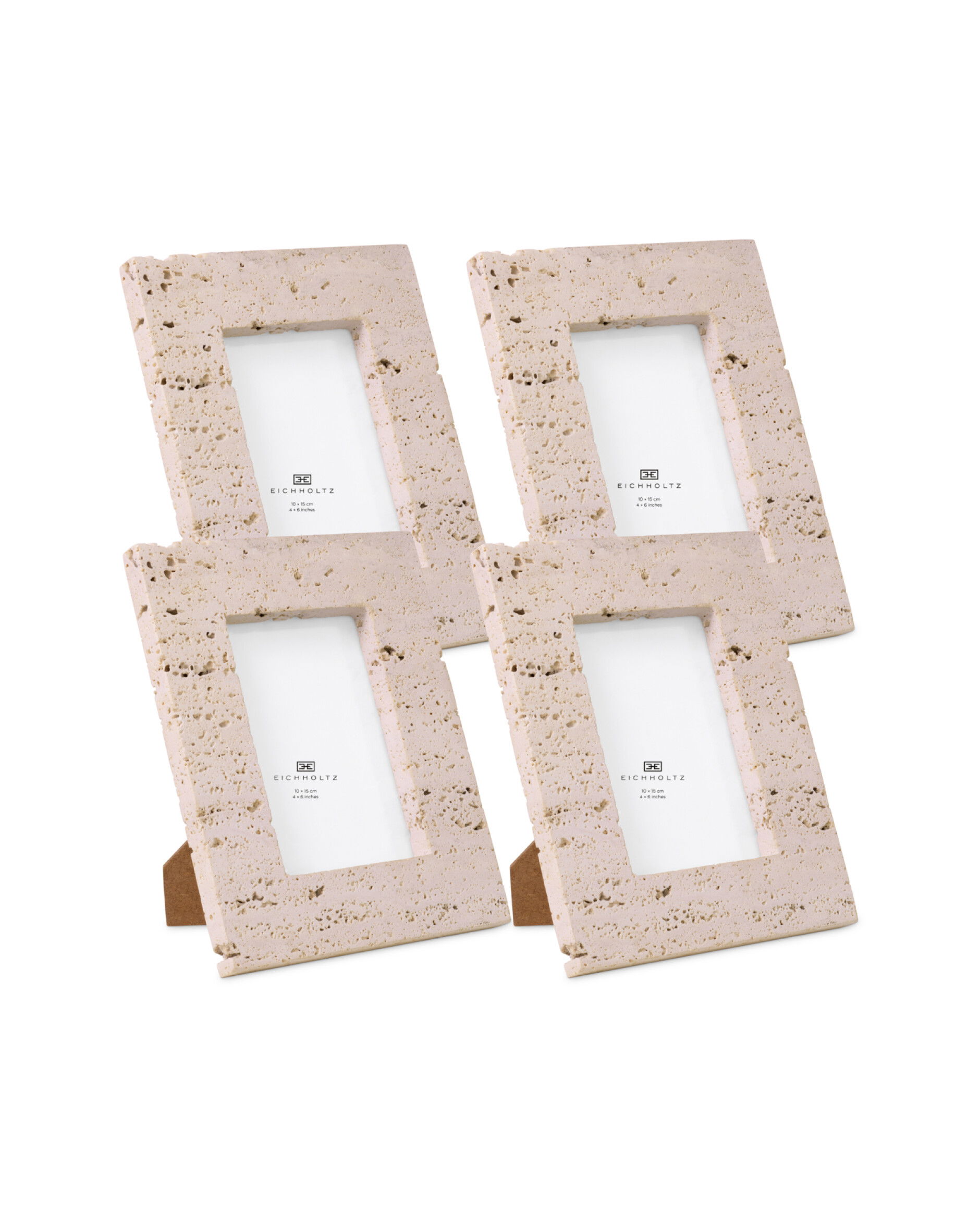 Casale Picture Frame Travertine Set of 4