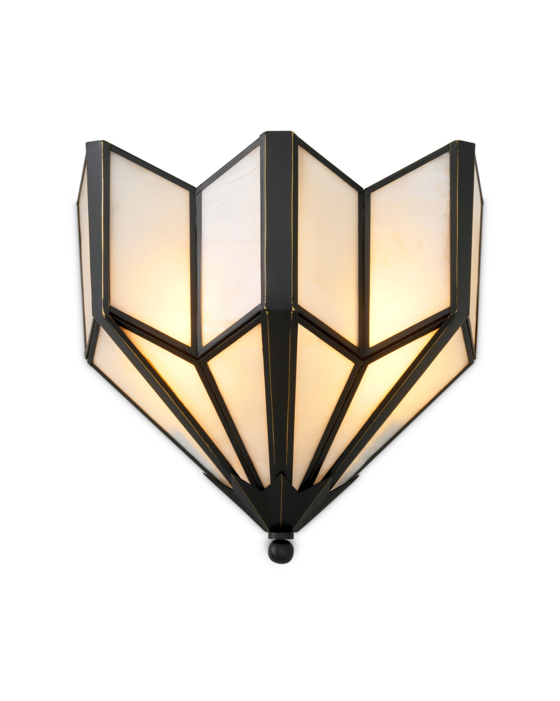 Victory wandlamp brons