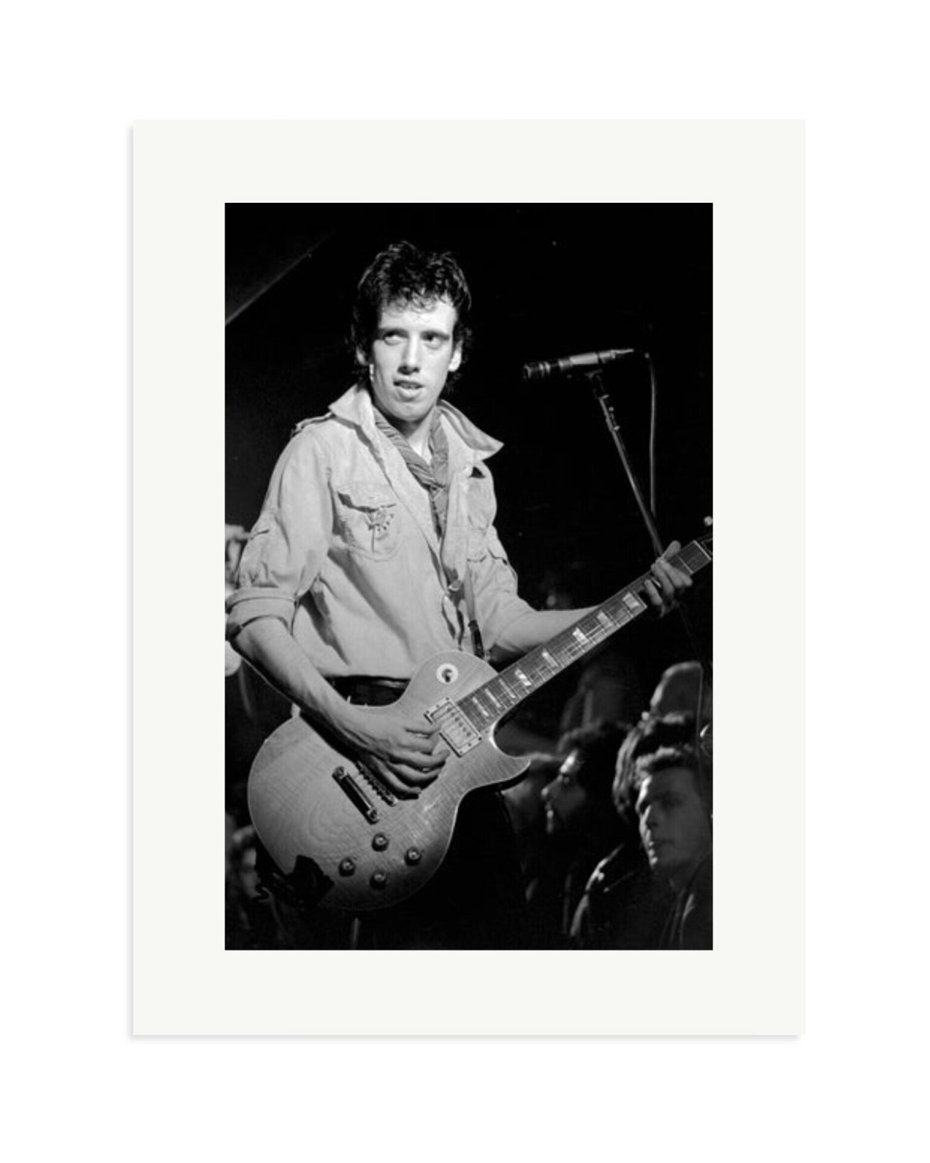 Mick Jones of The Clash 1979 Print Only / XL