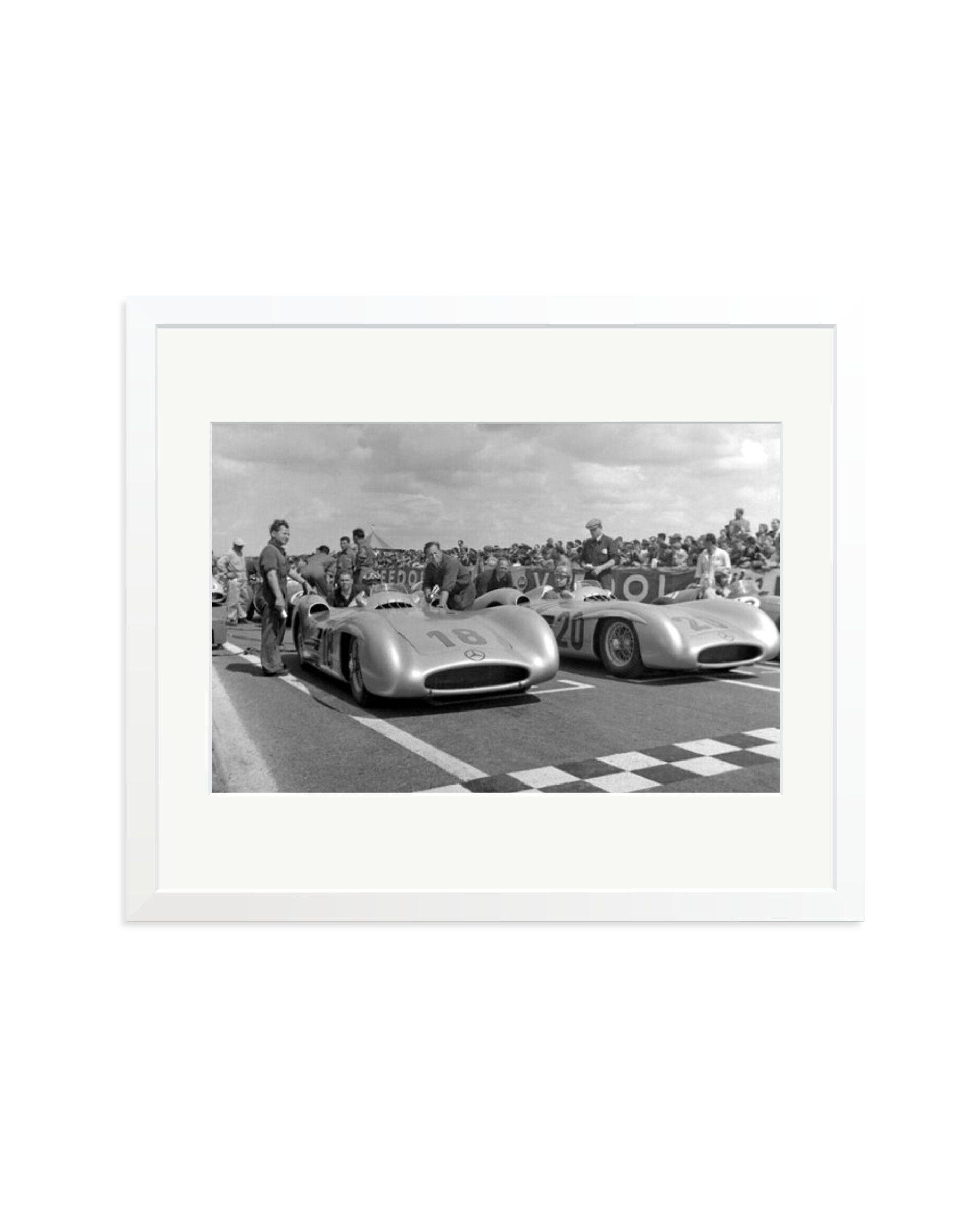 Reims Grand Prix White / Large