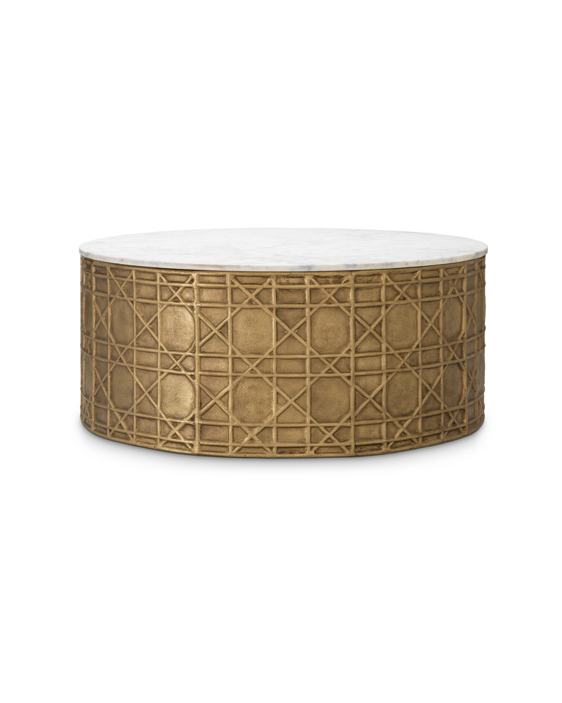 Laurenson Couchtisch antik Messing