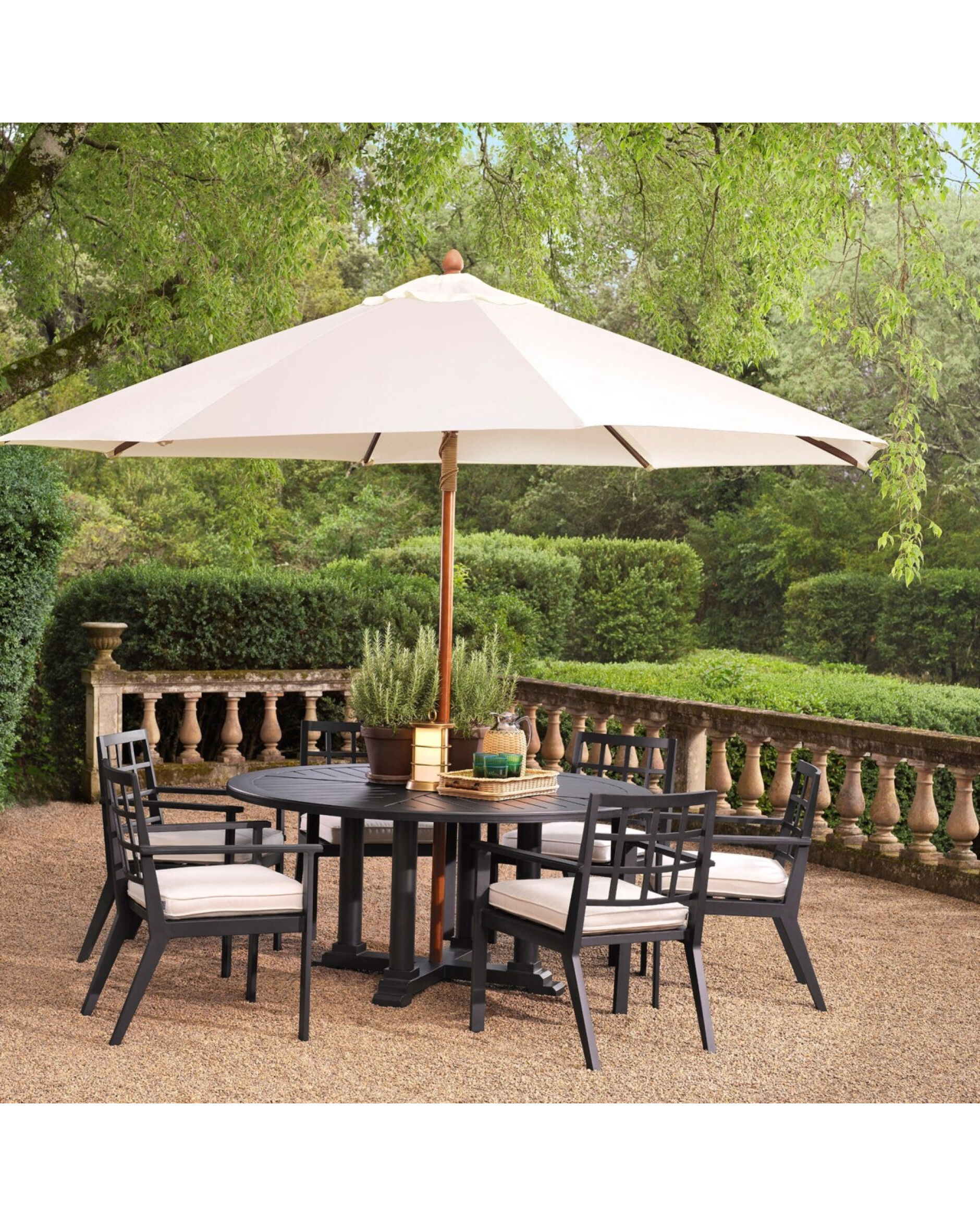 Cap-Ferrat Dining Chair Black