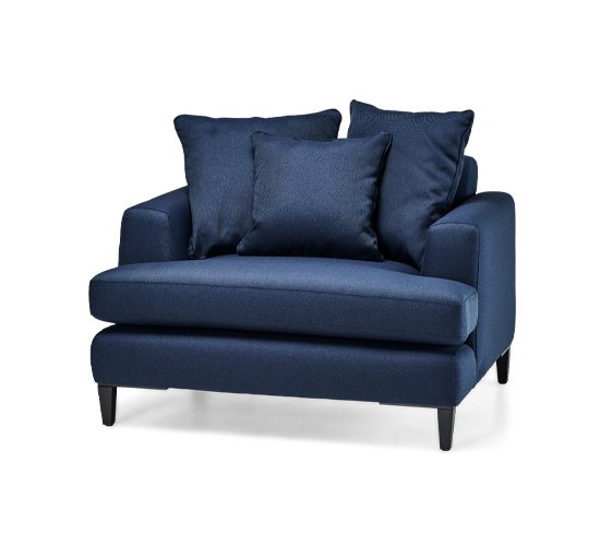 1,5-sits - Los Angeles soffa 4-sits indigo