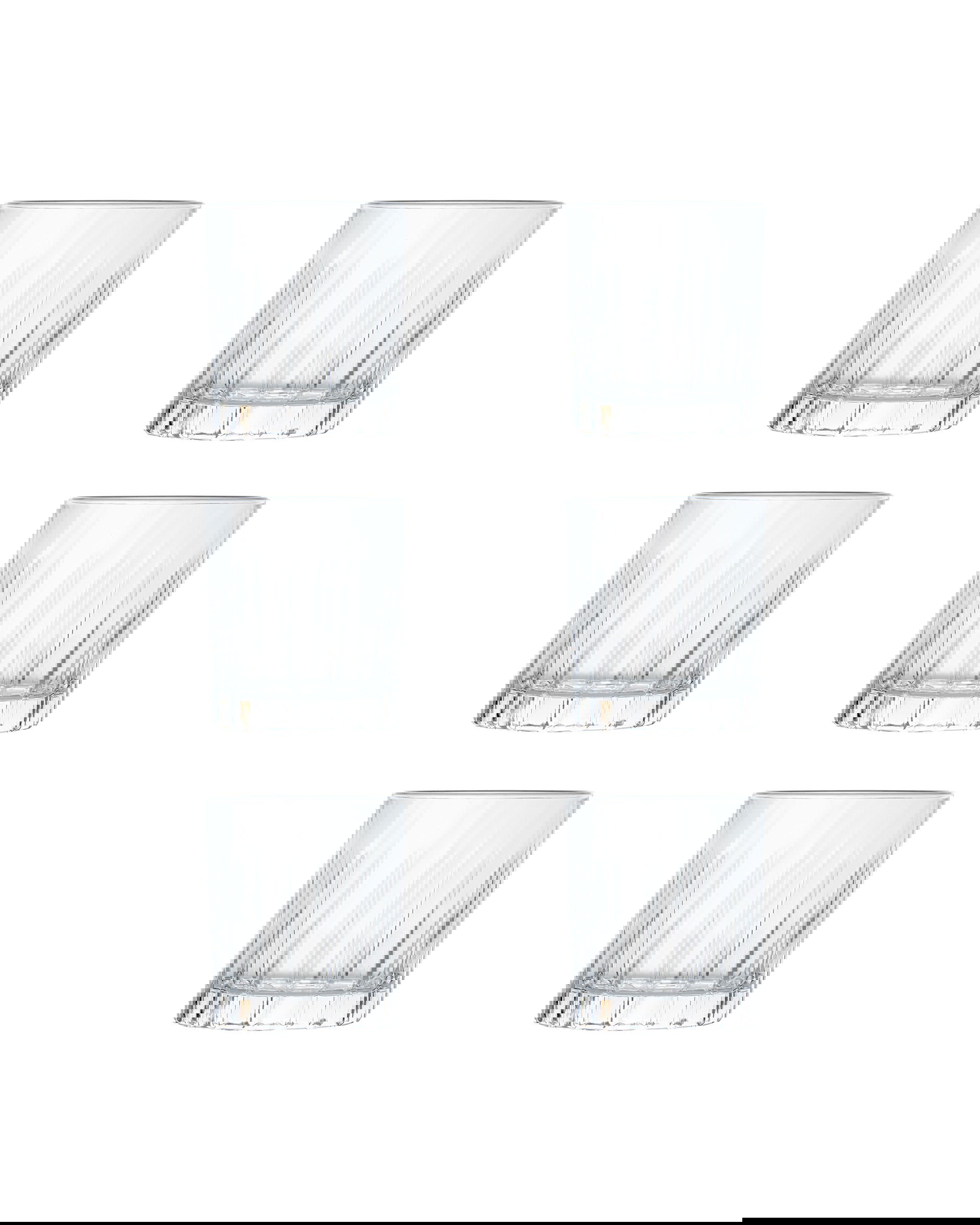 Manhattan snapseglas krystal 6-pak