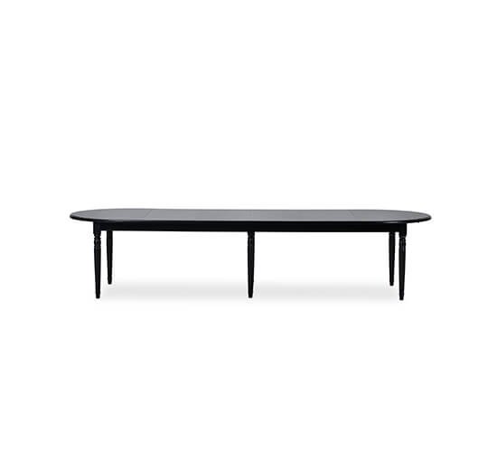 Osterville dining table Modern Black