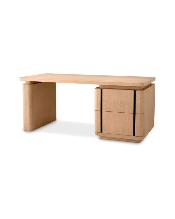 modesto skrivbord natural oak
