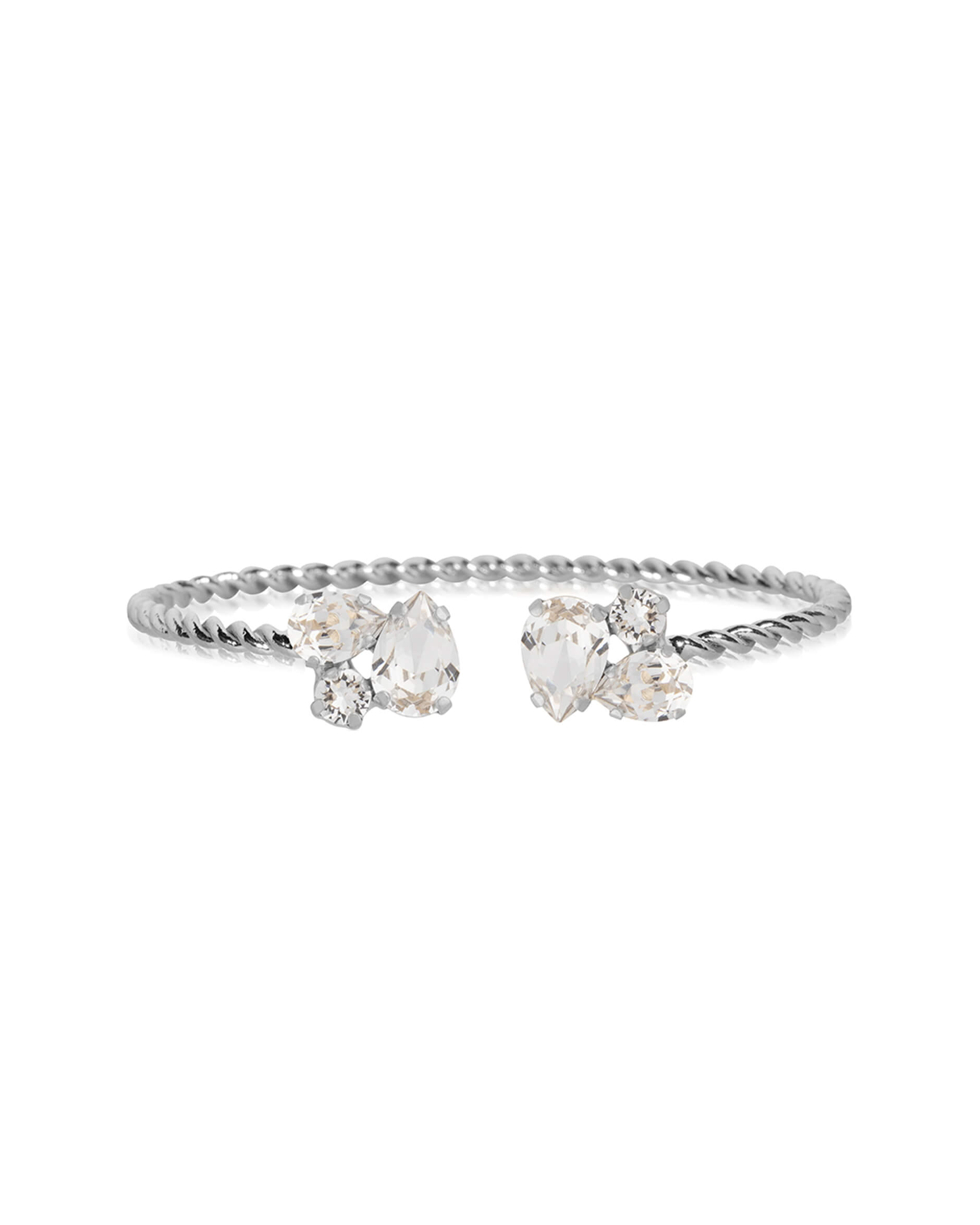 Alisia armband crystal rhodium