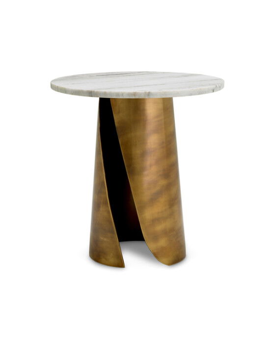 nuova sidobord antik mässing