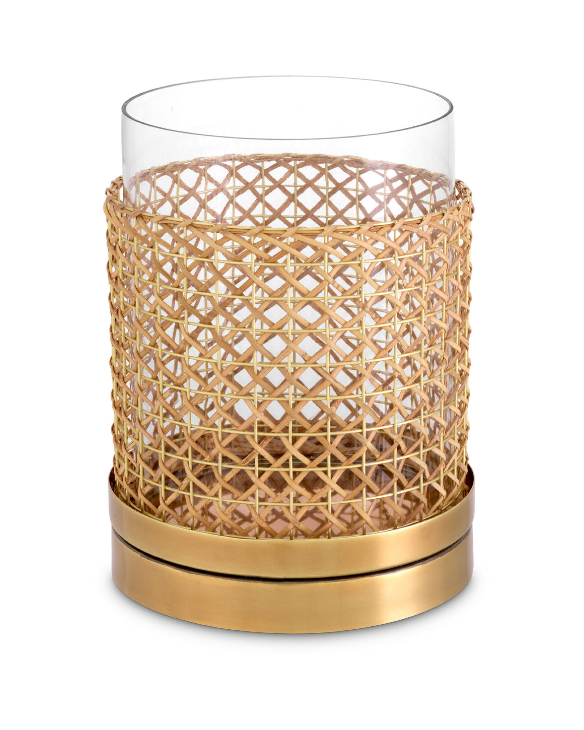 Zimmerman ljuslykta antik mässing