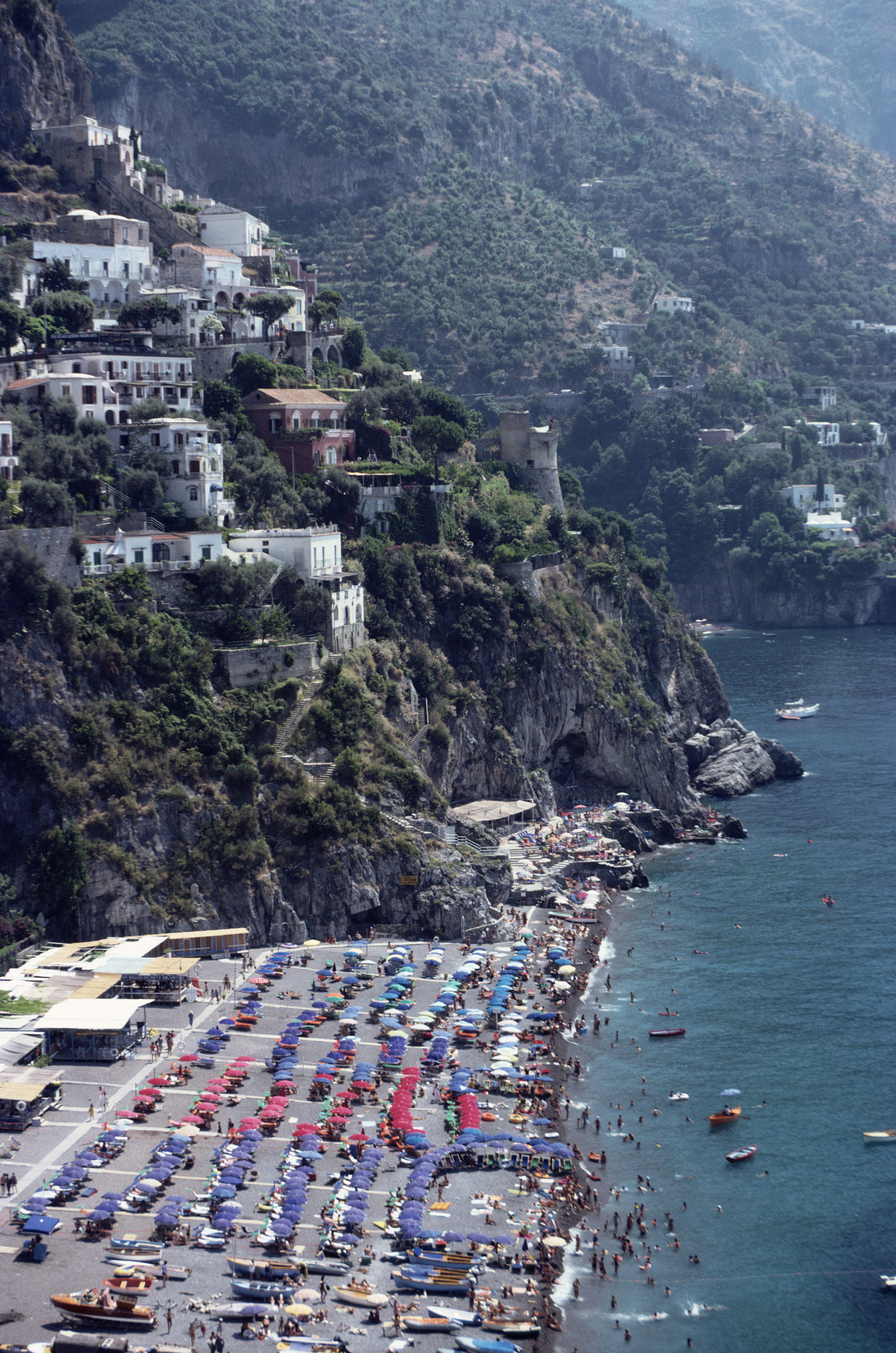 Beach In Positano
