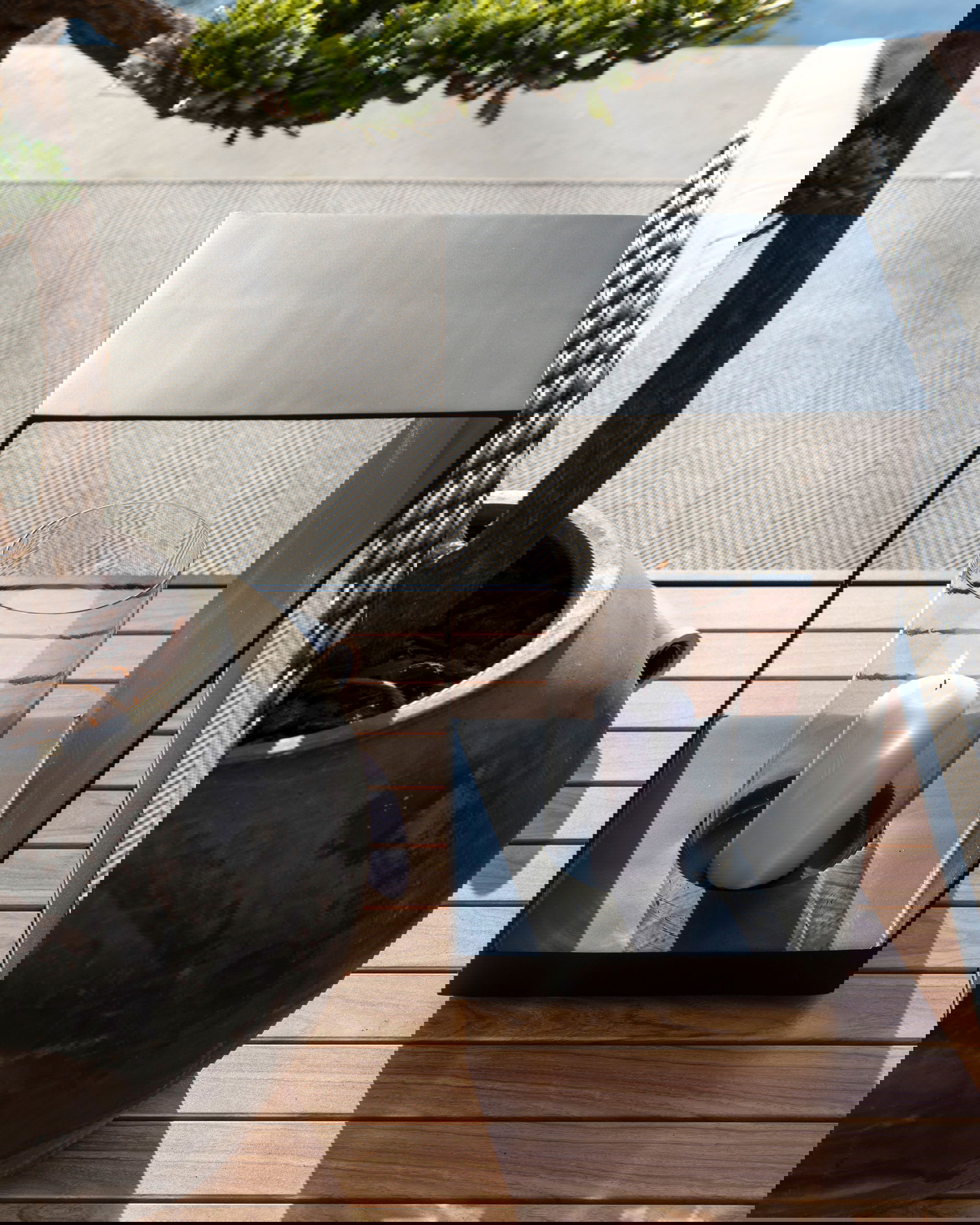 Mancini ljuslykta svart