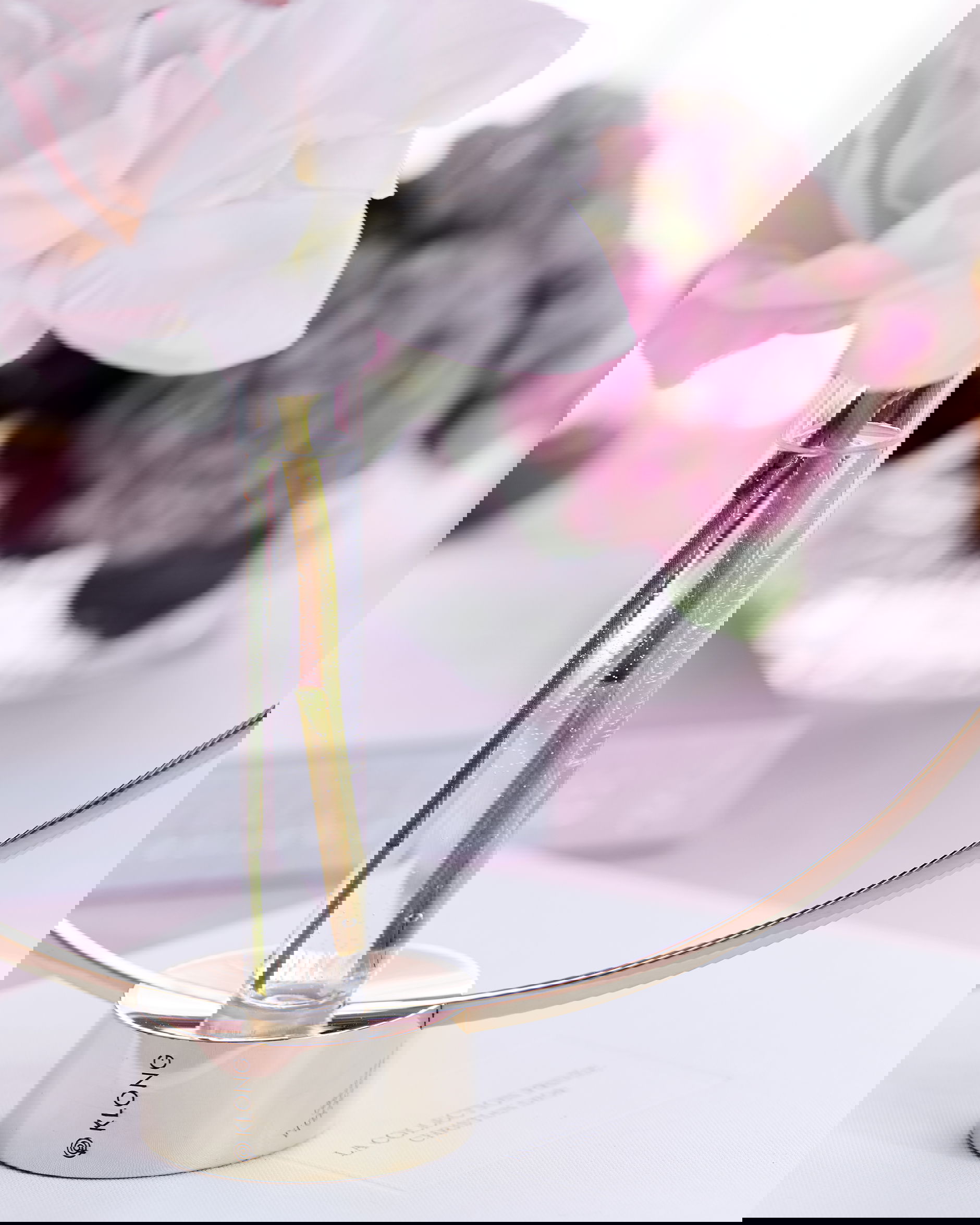 Flora glasinsats till Gloria