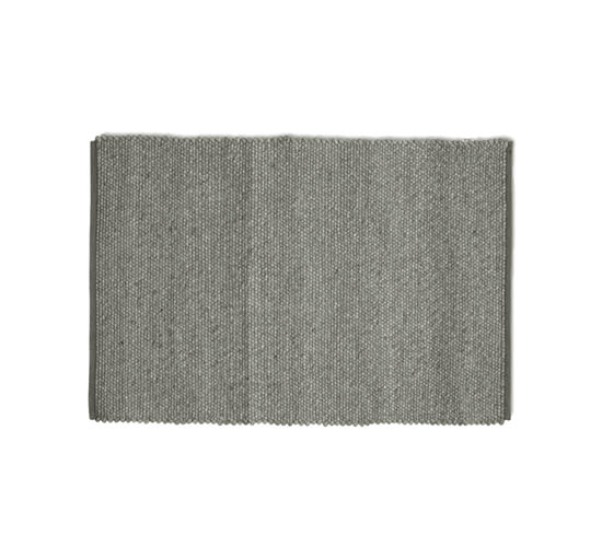 Grønn - Merino dørmatte grey melange