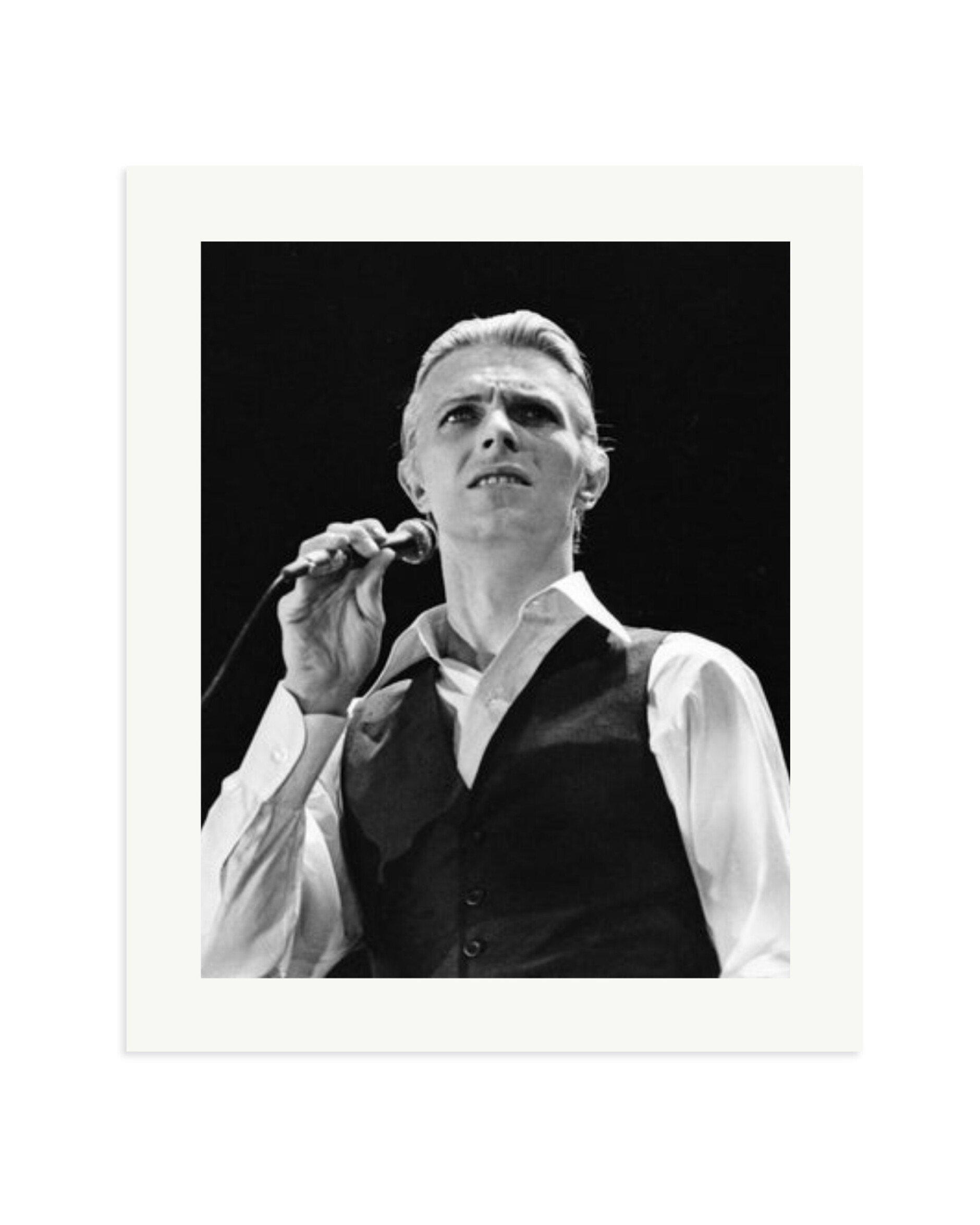 Thin White Duke, 1976 Print Only / Large