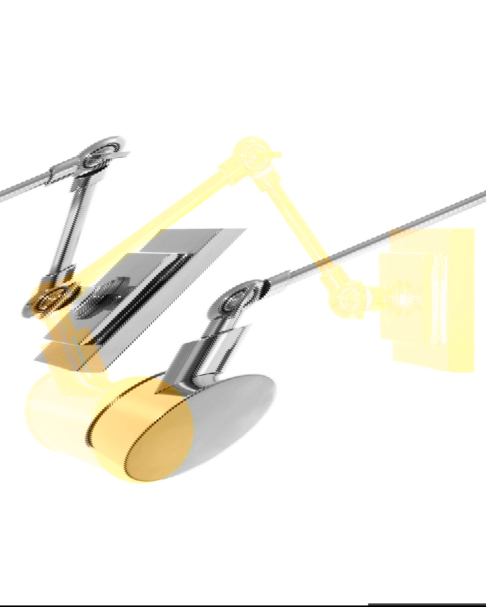 Pacific tavellampa guld