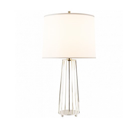 null - Carousel Table Lamp Soft Silver