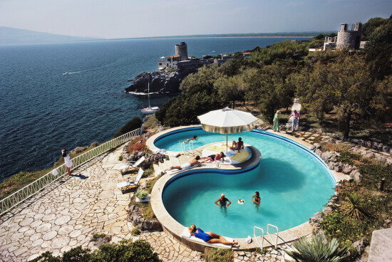 Pool At Villa Gli Arieti