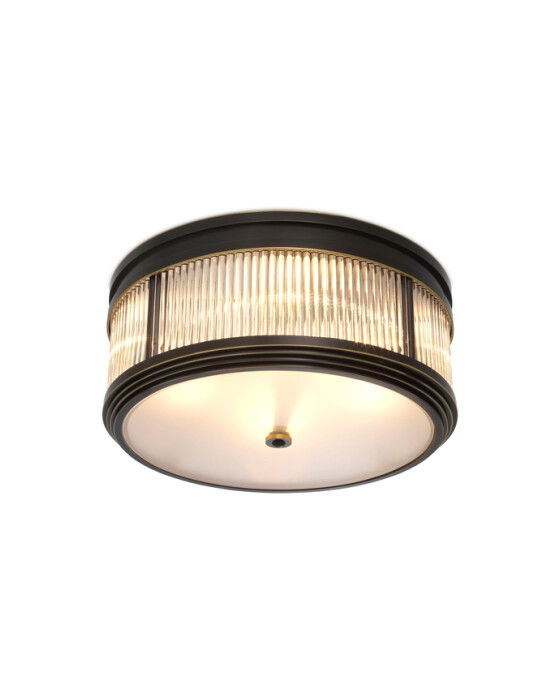 Rousseau taklampa brons