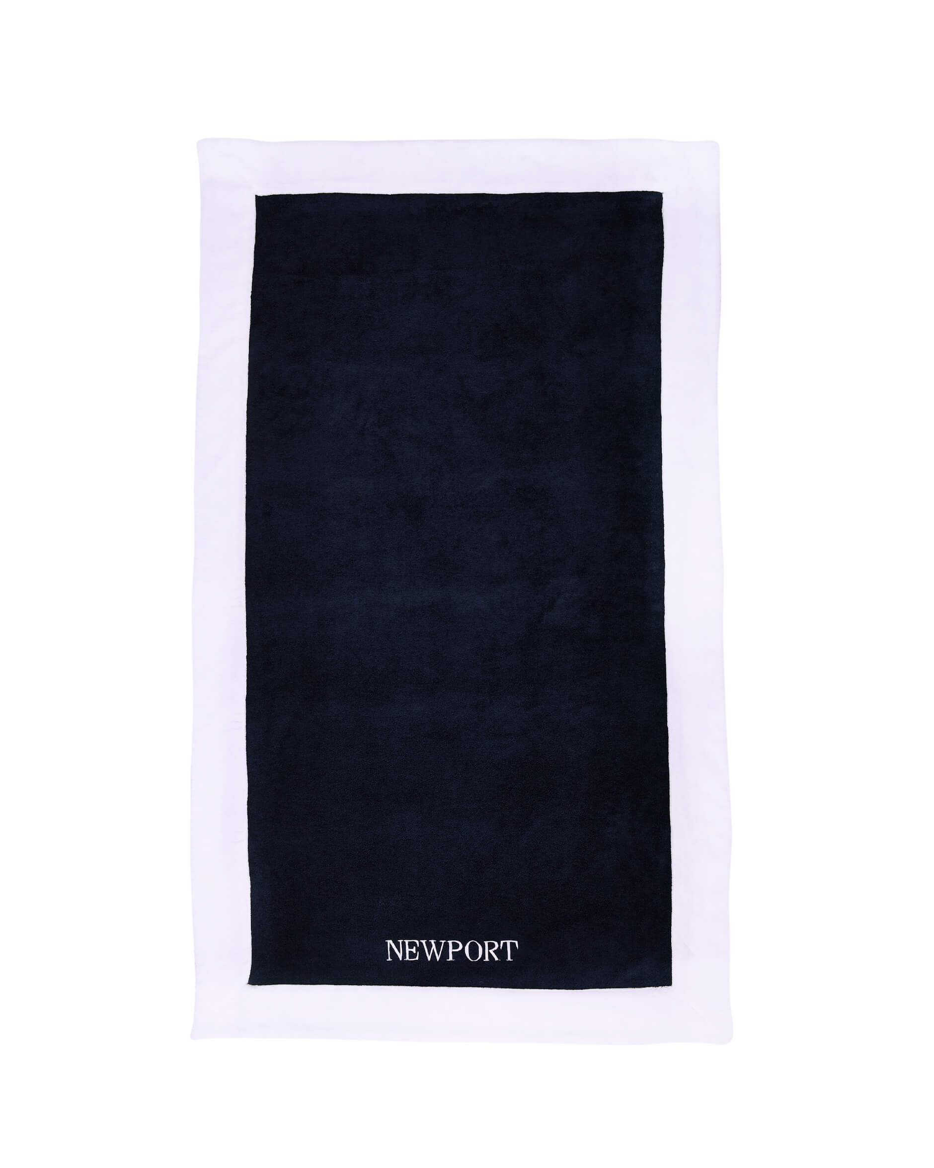 Amalfi-rantakylpypyyhe navy