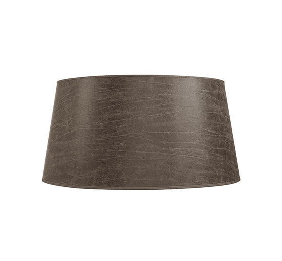 Classic lampshade leather pale brown