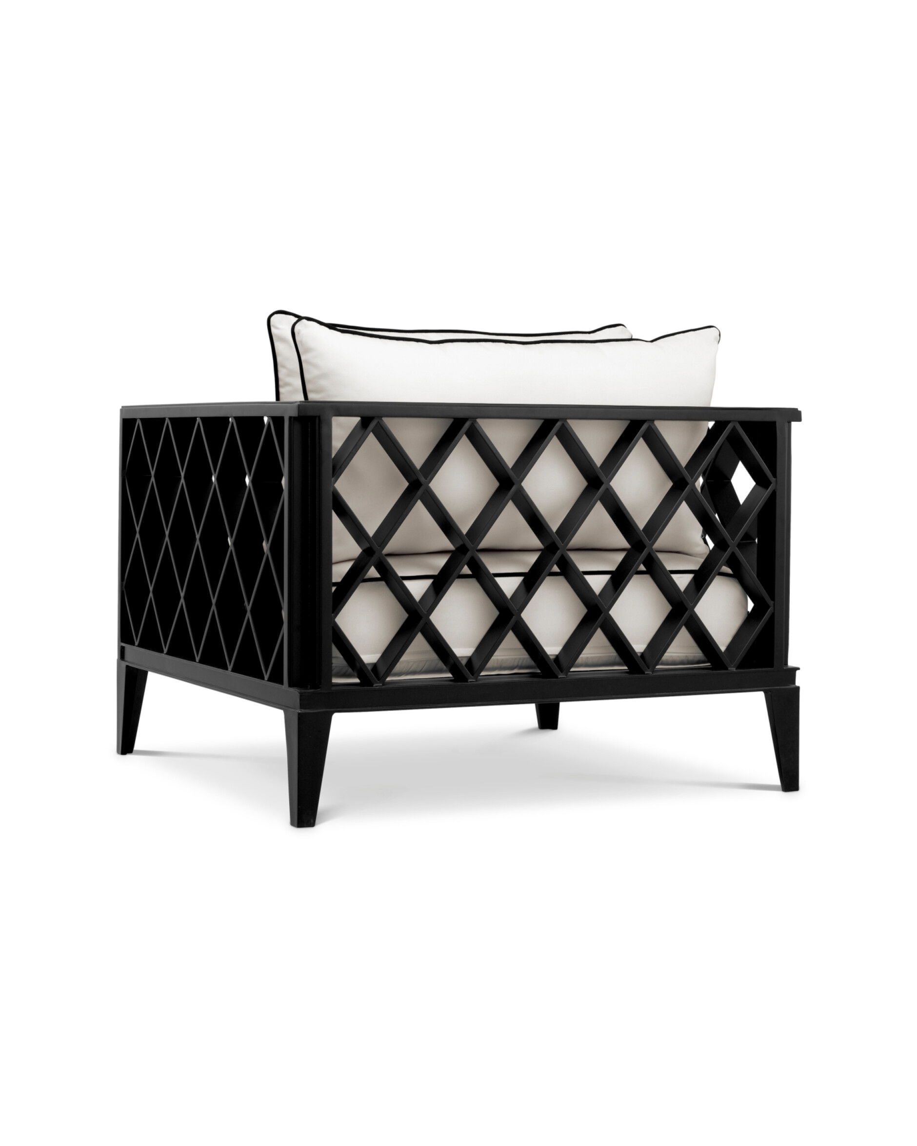 Ocean Club fåtölj svart