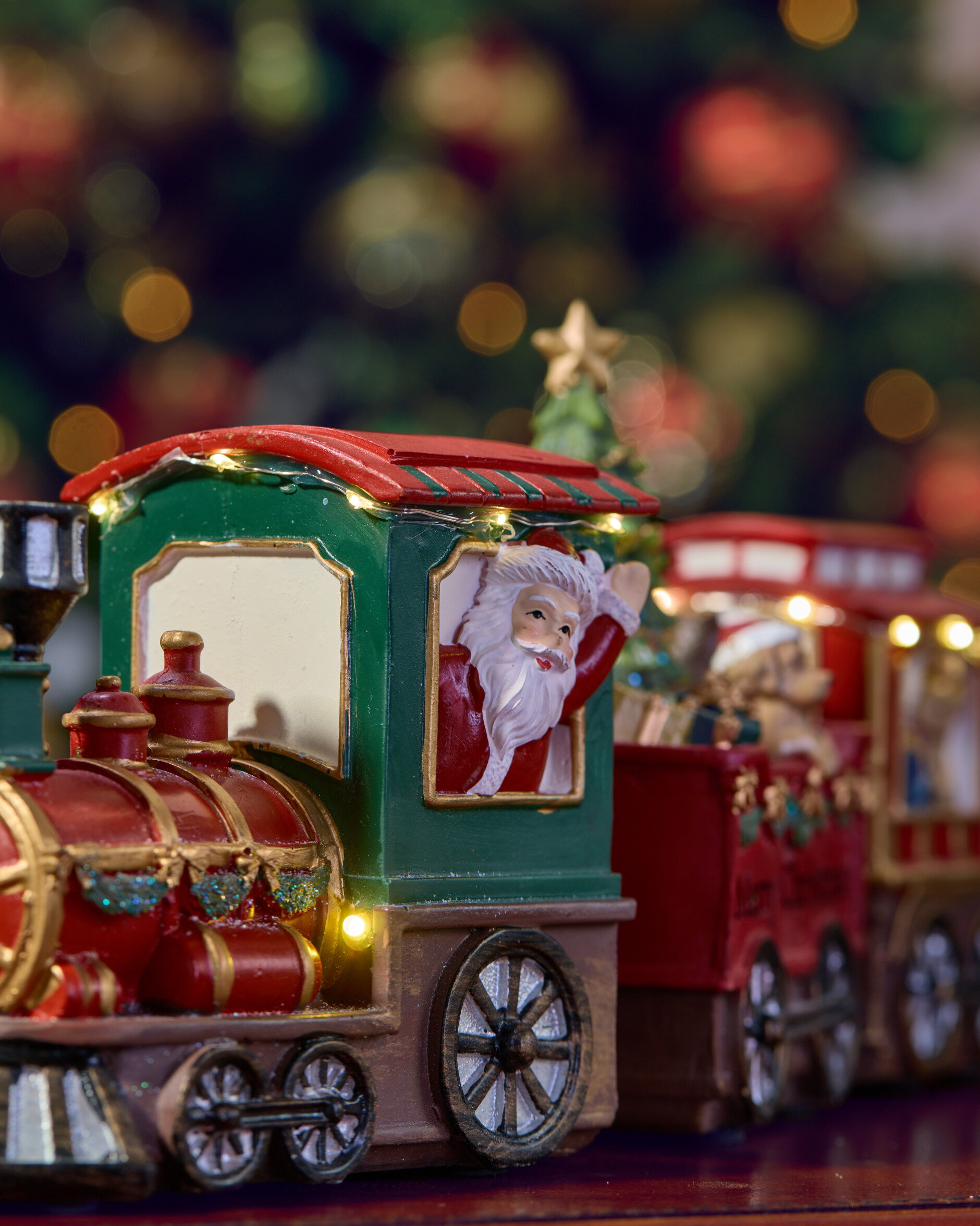 Nordpolen Julemandens Tog Juledekoration
